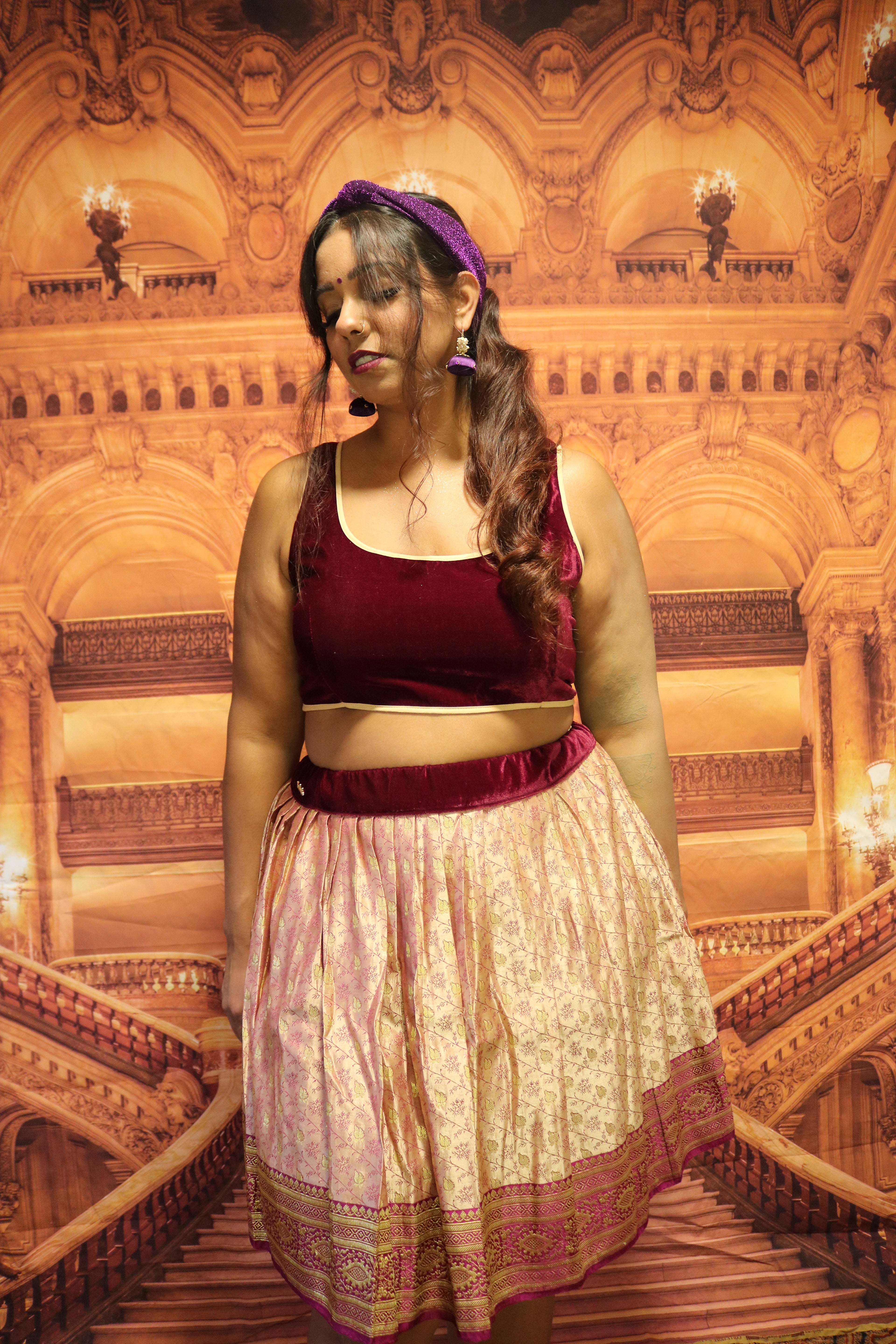 “Maharani’s Tan Teasing” Mini Co-ord Set