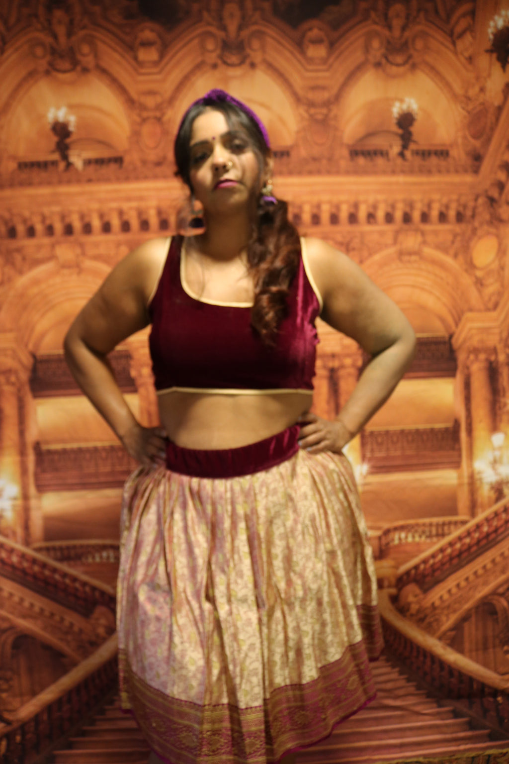 “Maharani’s Tan Teasing” Mini Co-ord Set