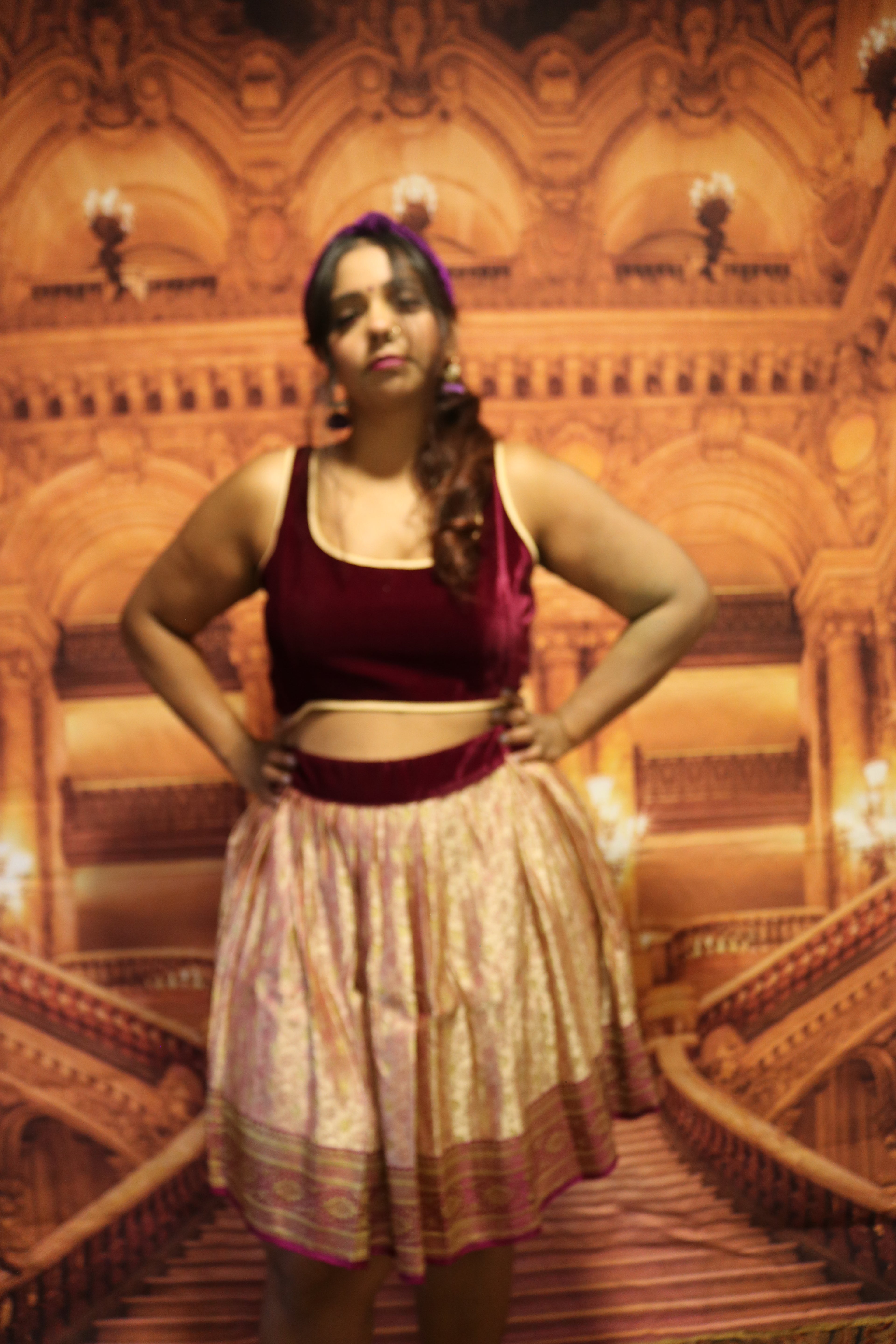 “Maharani’s Tan Teasing” Mini Co-ord Set