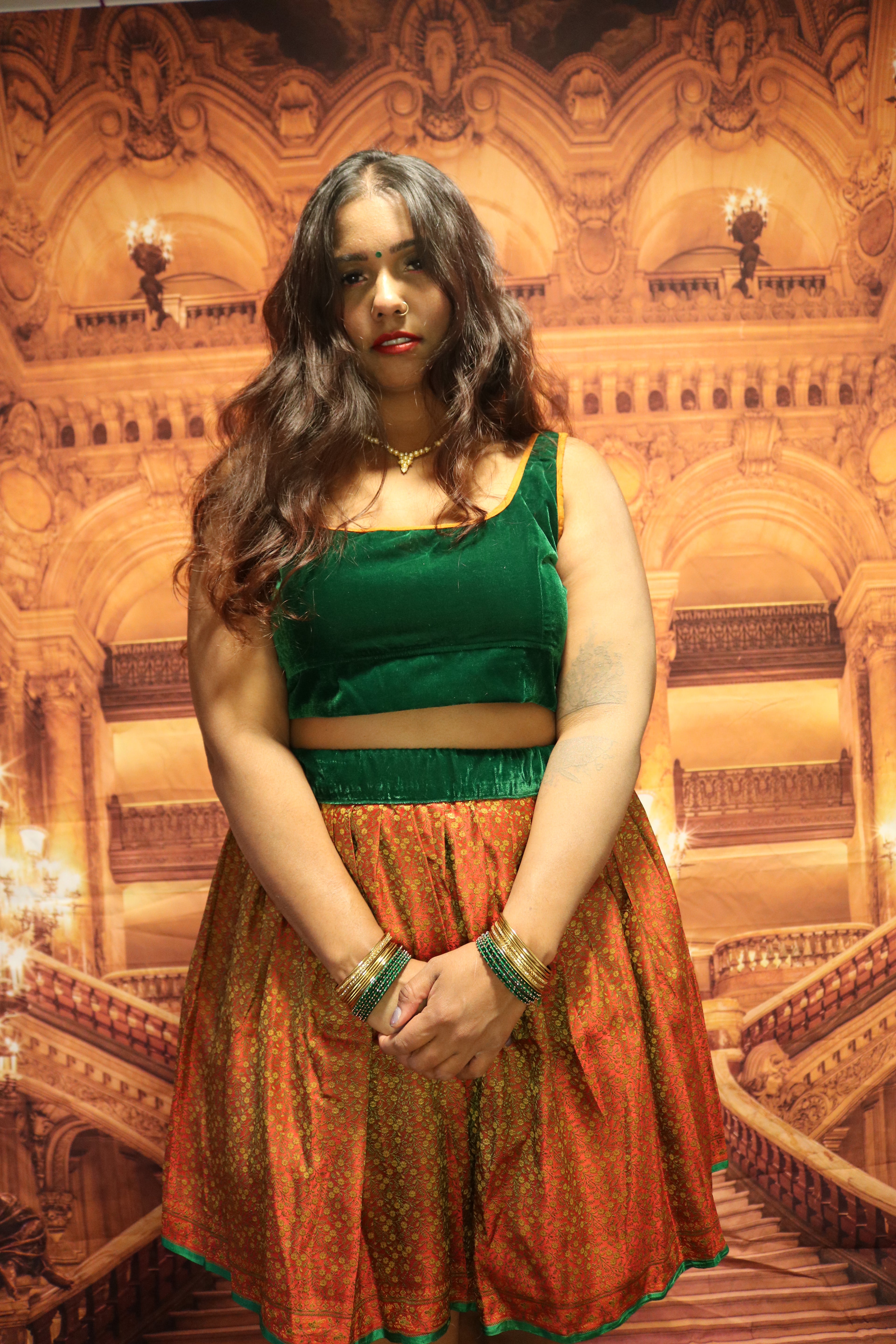 "Maharani's Festive Fling" Mini Co-ord Set