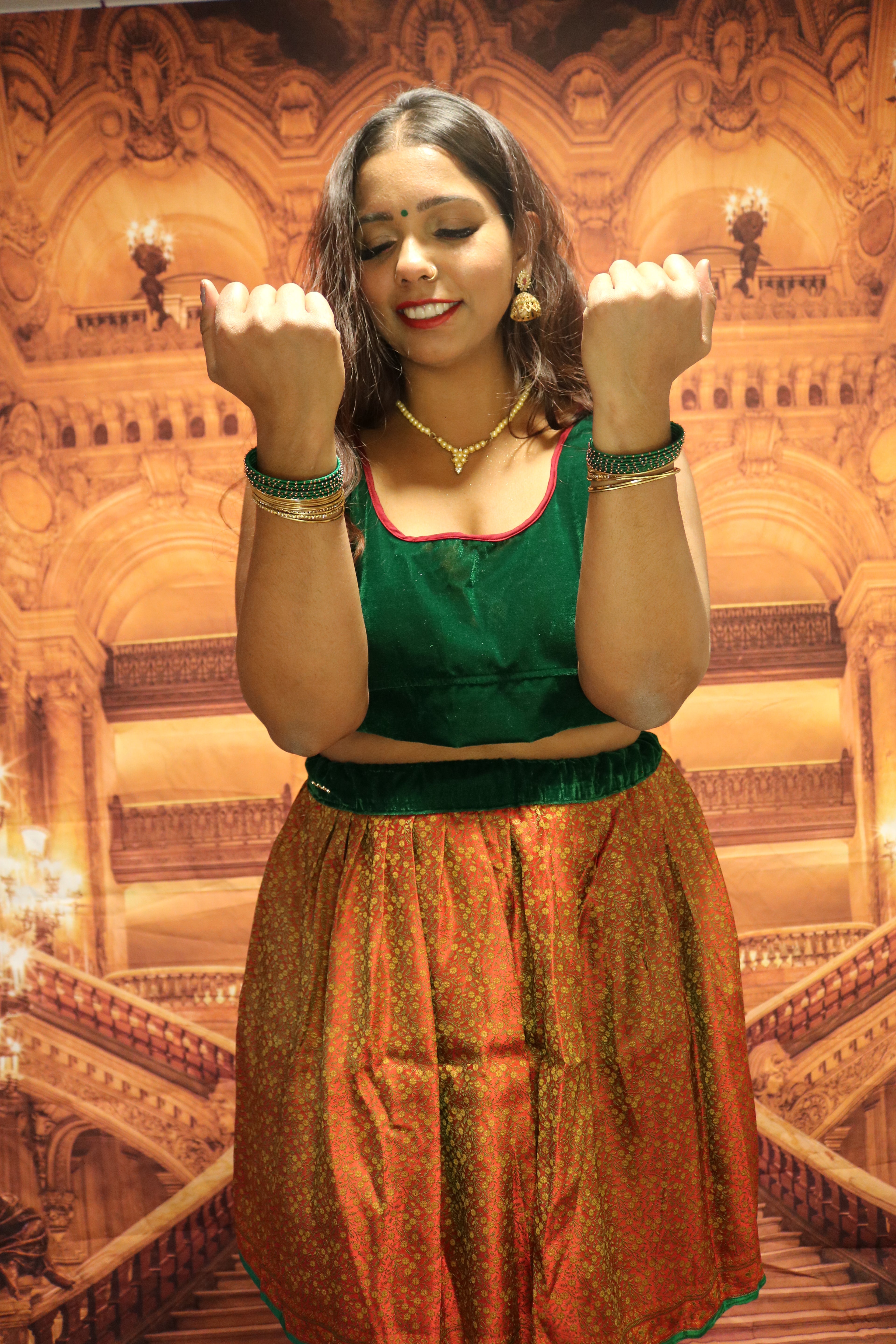 "Maharani's Festive Fling" Mini Co-ord Set