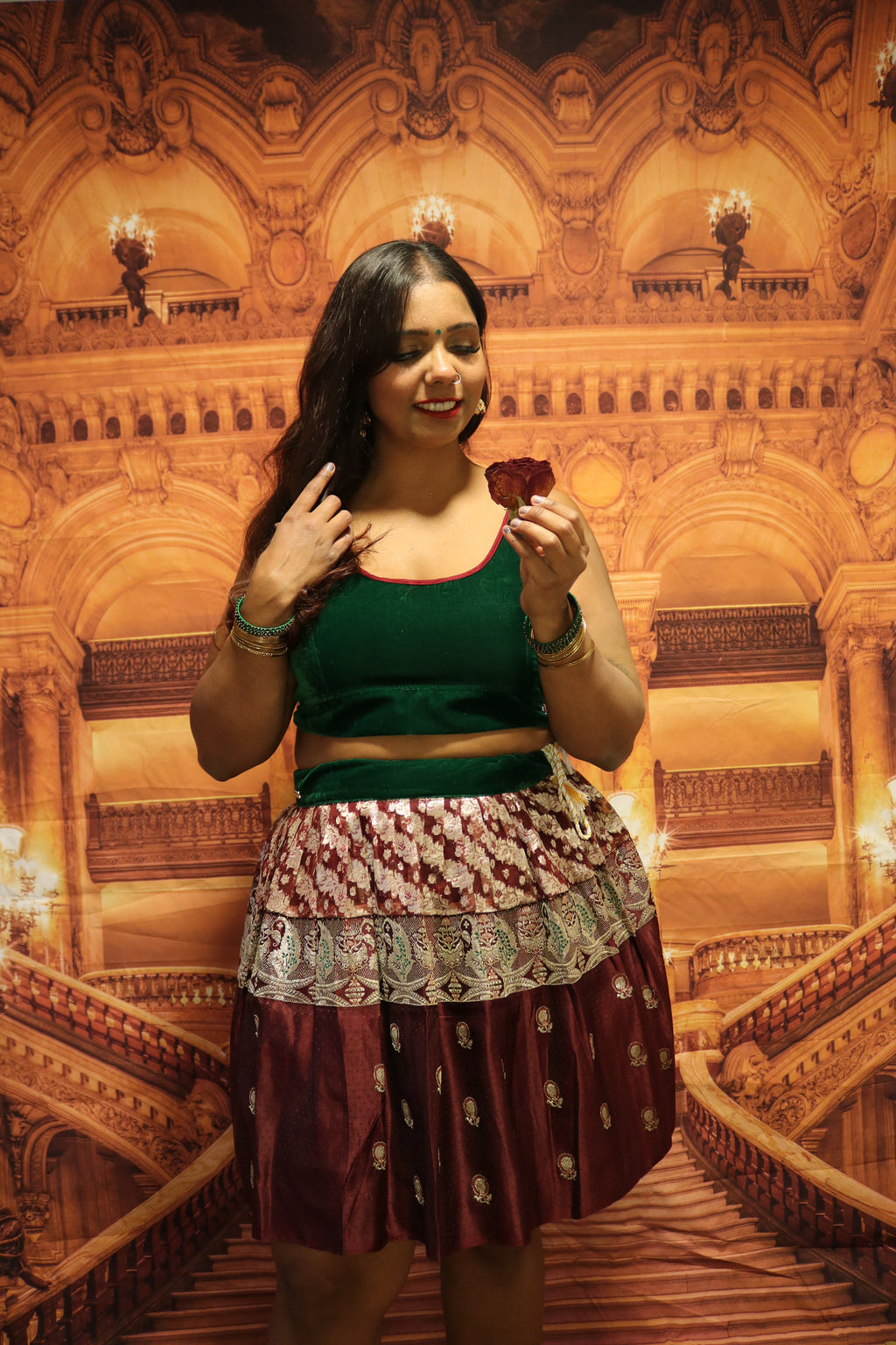 "Maharani's Enchanted Vineyard” #2 Mini Co-ord Set