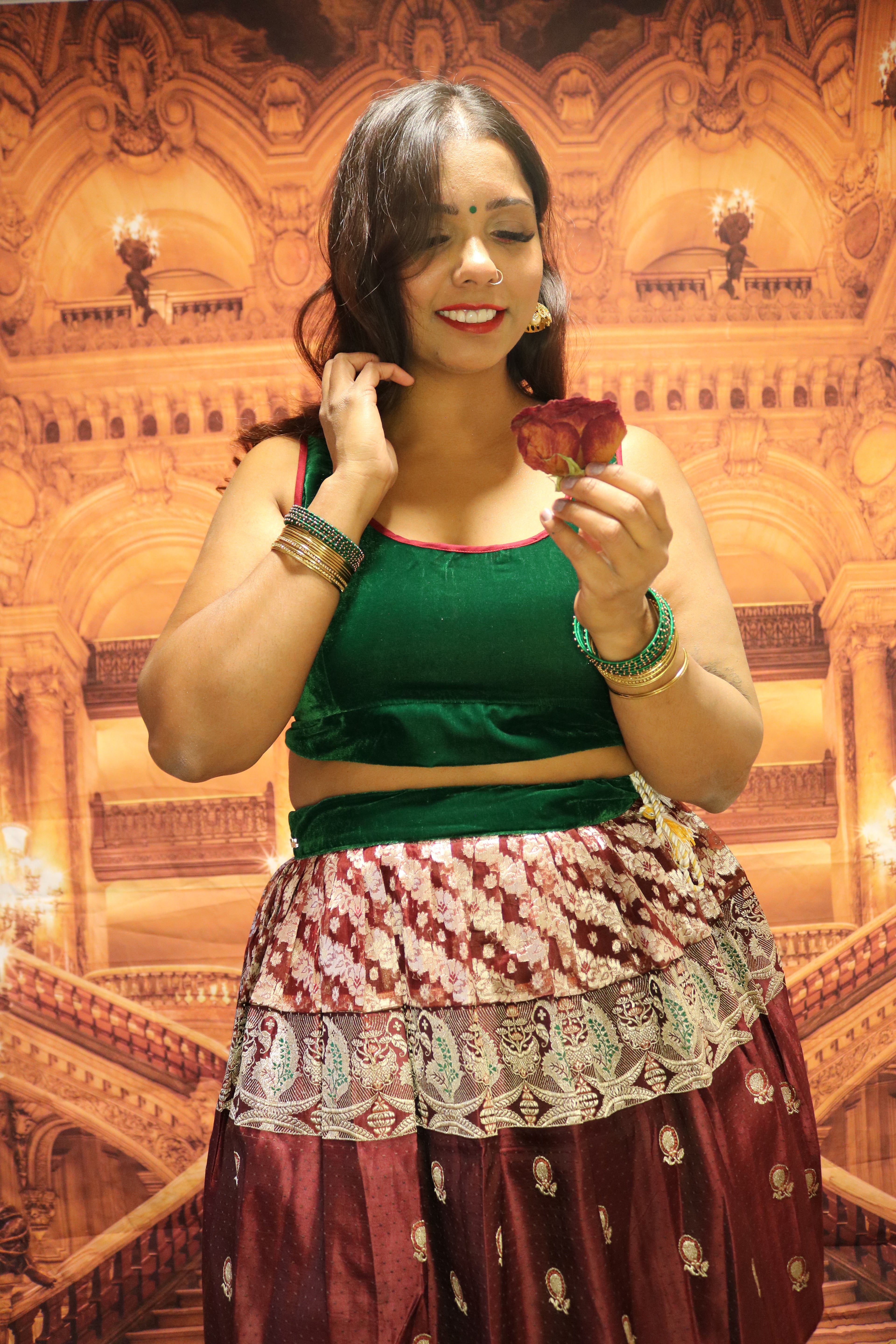 "Maharani's Enchanted Vineyard” #2 Mini Co-ord Set