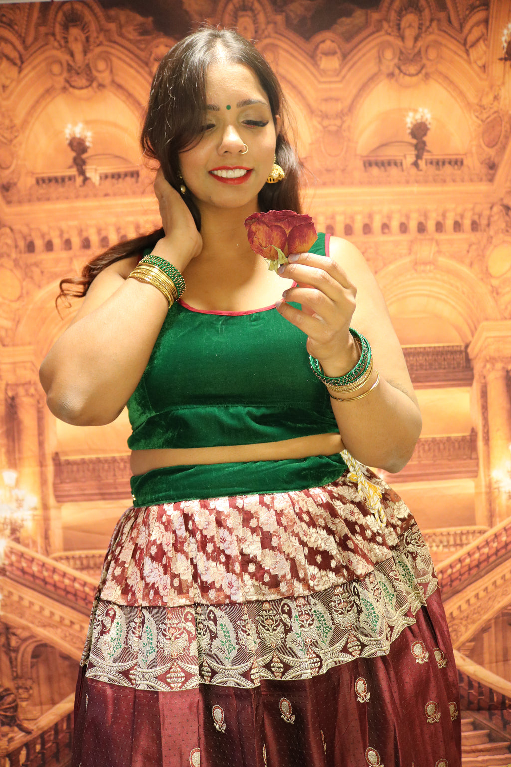 "Maharani's Enchanted Vineyard” #2 Mini Co-ord Set