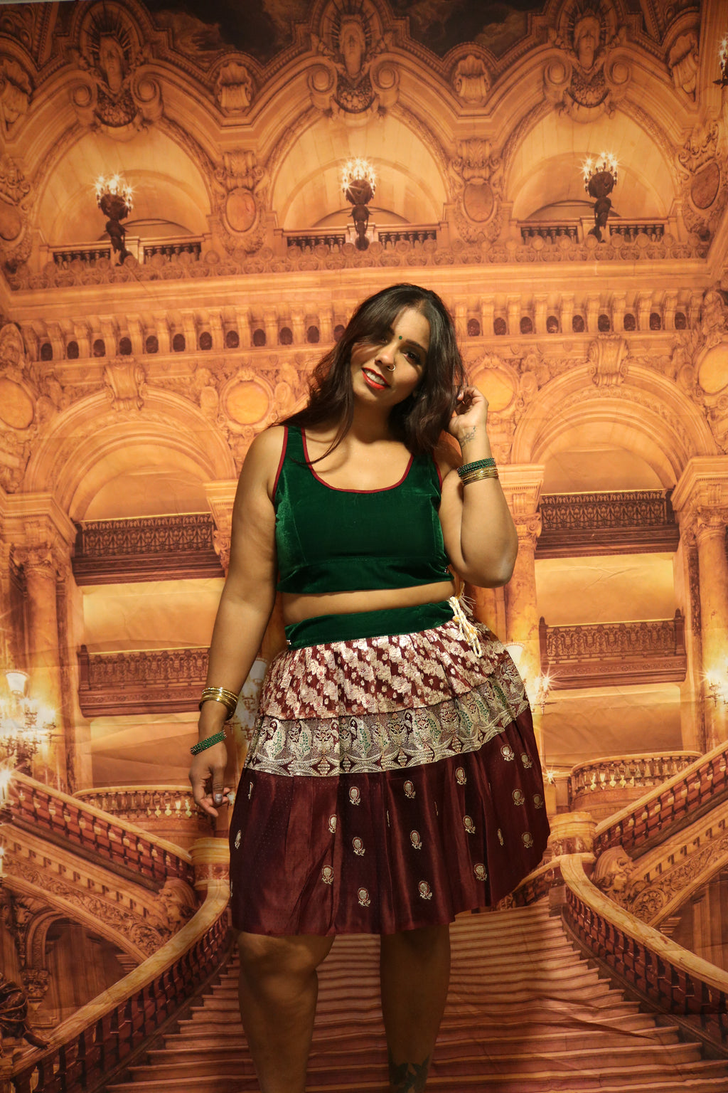 "Maharani's Enchanted Vineyard” #2 Mini Co-ord Set