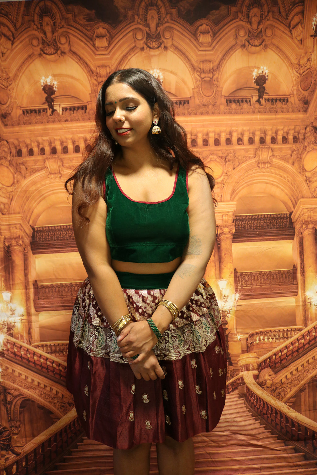 "Maharani's Enchanted Vineyard” #2 Mini Co-ord Set