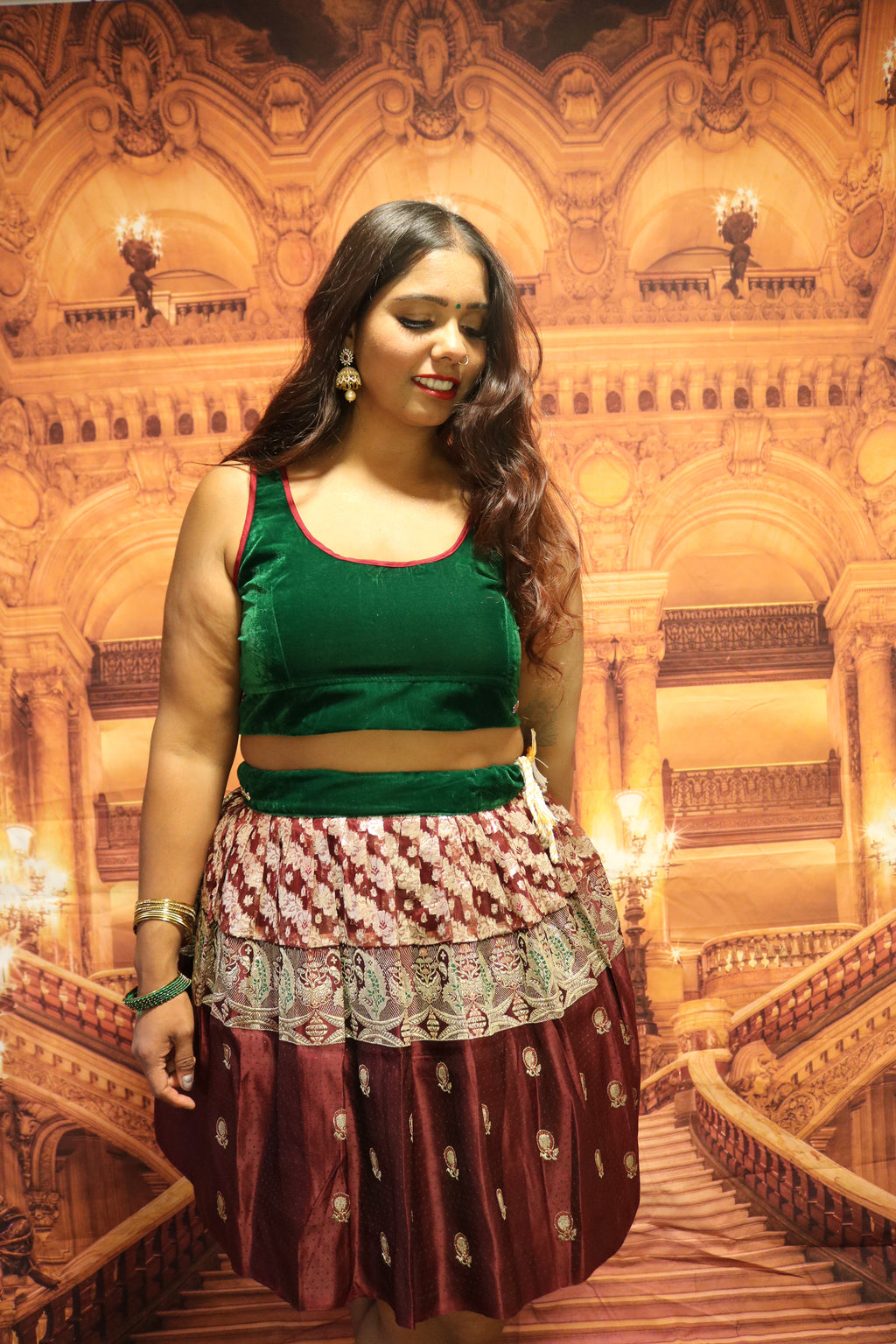 "Maharani's Enchanted Vineyard” #2 Mini Co-ord Set