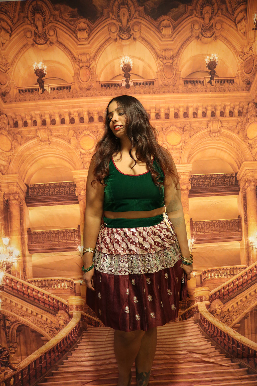 "Maharani's Enchanted Vineyard” #2 Mini Co-ord Set