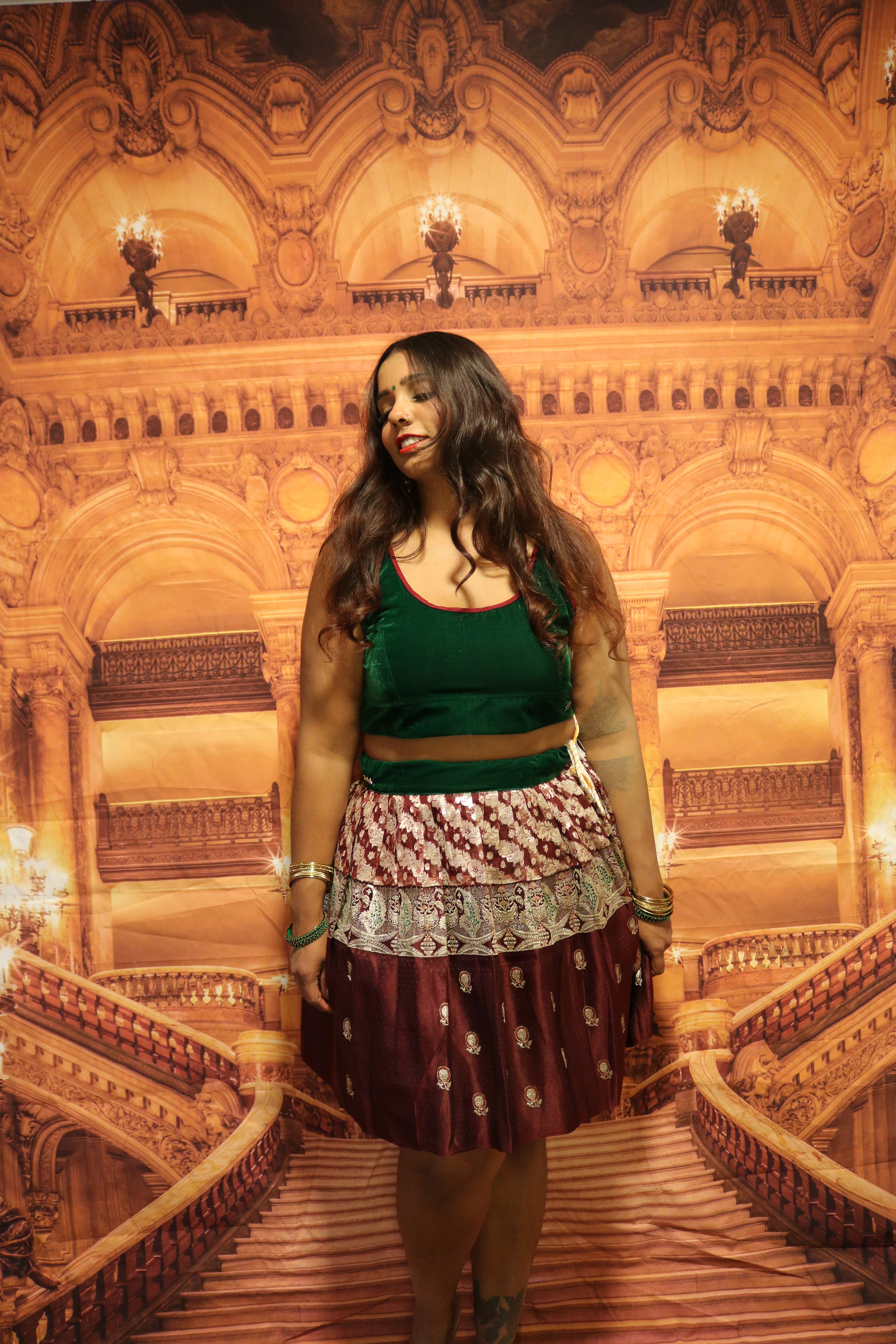 "Maharani's Enchanted Vineyard” #2 Mini Co-ord Set