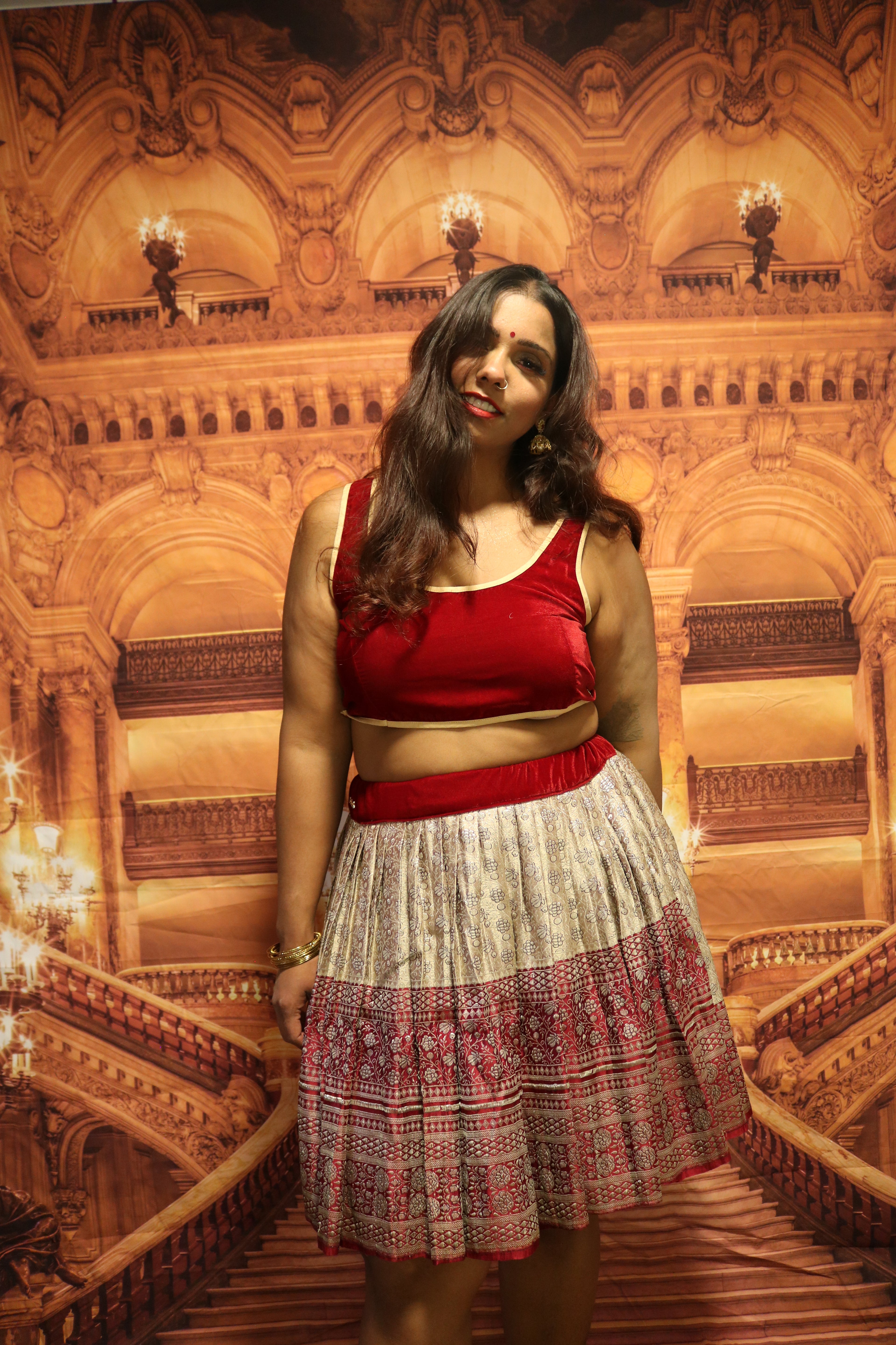 "Maharani's Smoky Lovenote” Mini Co-ord Set