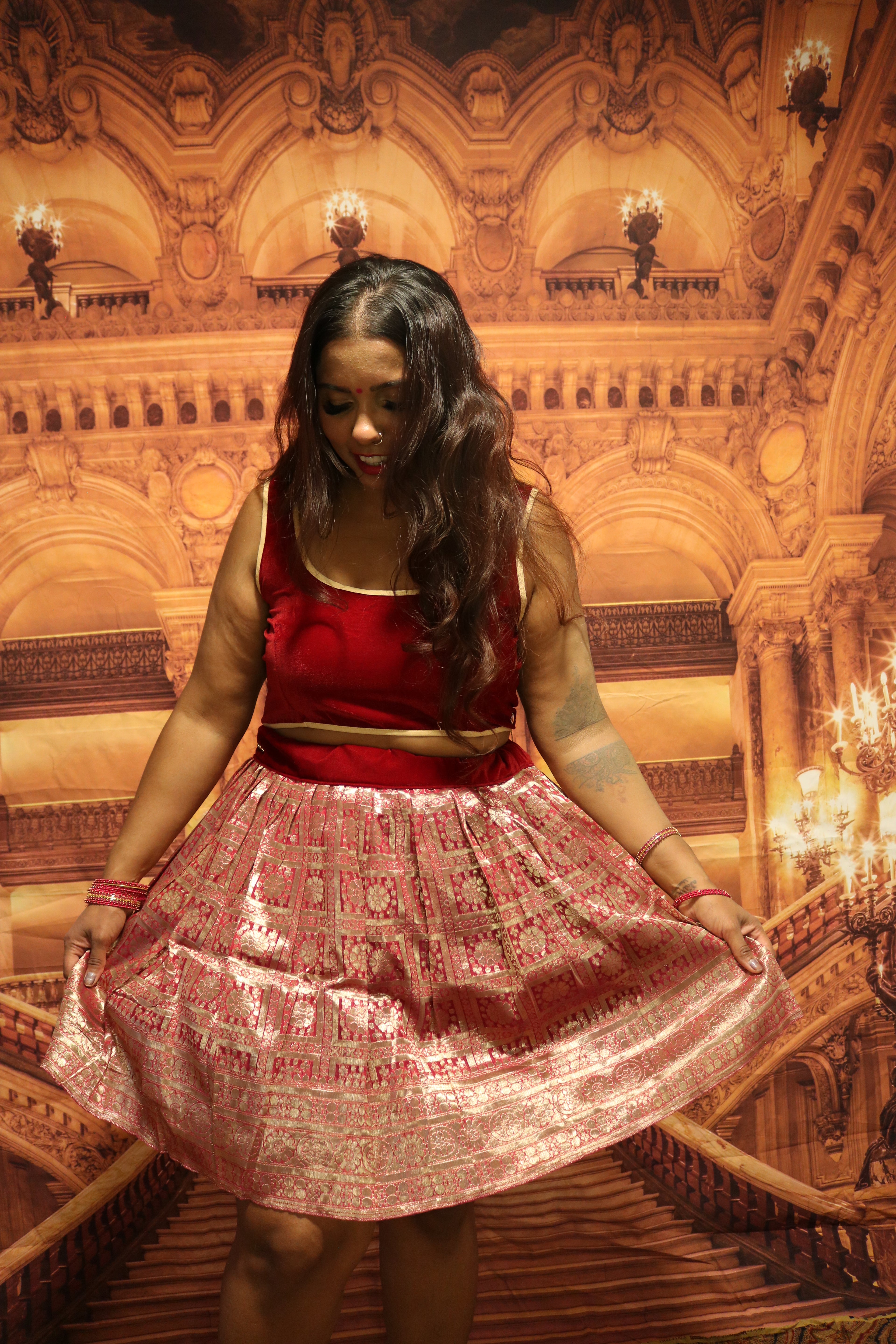 “Maharani’s Strawberry Love” Mini Co-ord Set