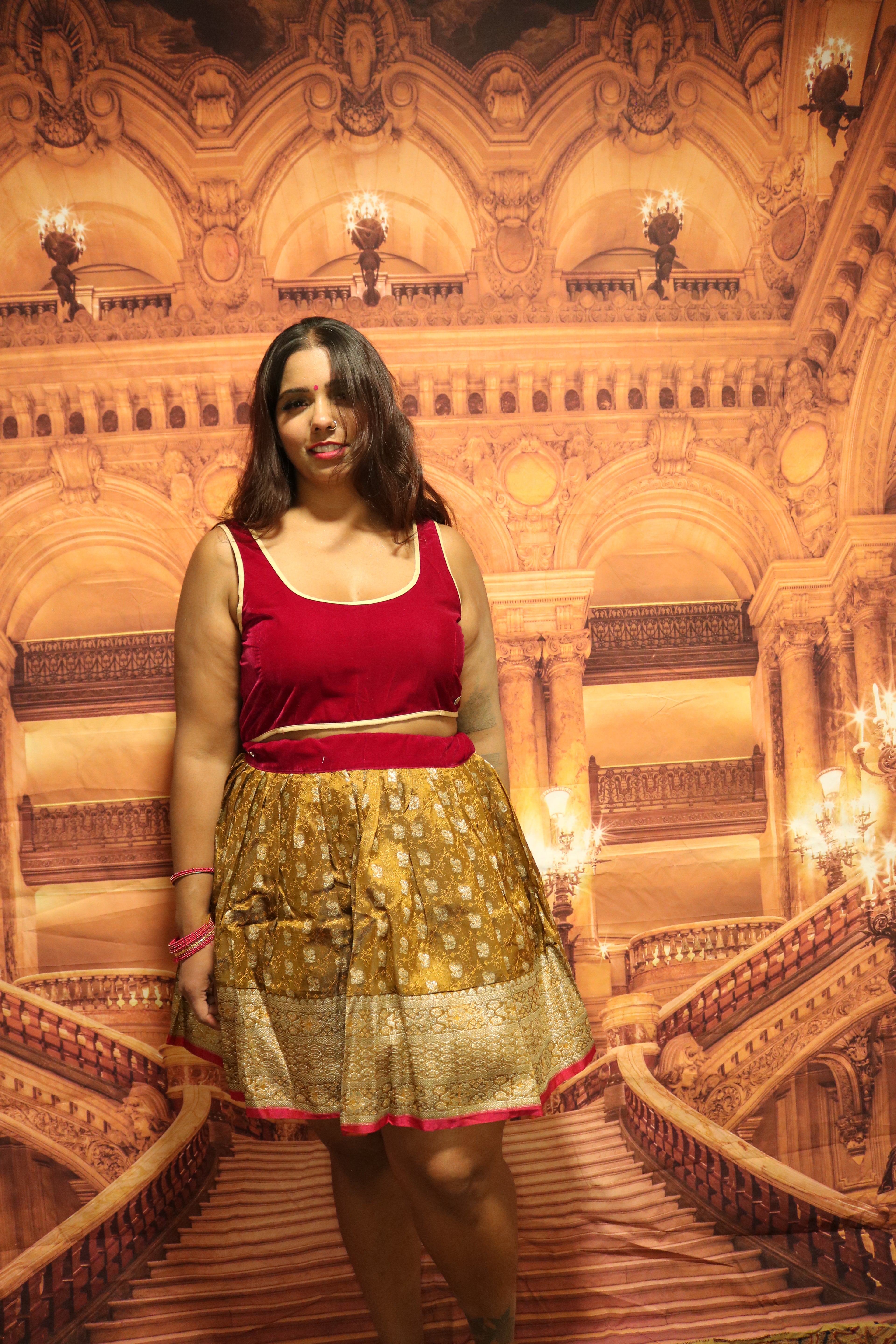 “Maharani’s Honey Glazed” Mini Co-ord Set