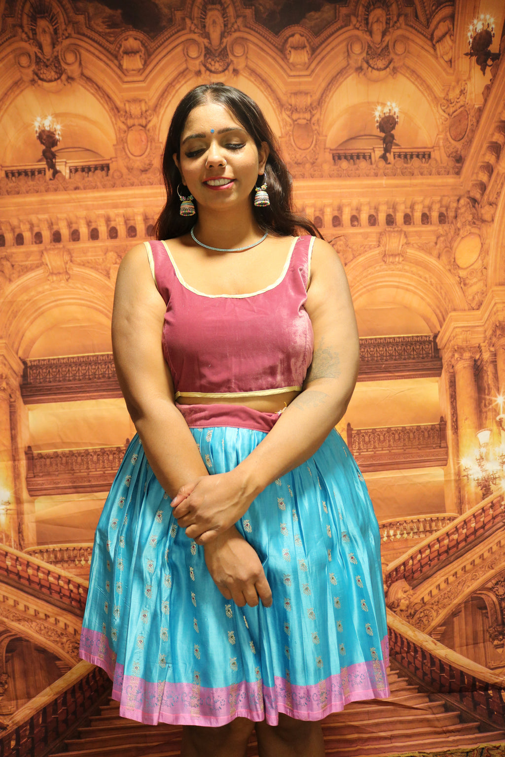 “Maharani’s Ocean Treasure” Mini Co-ord Set