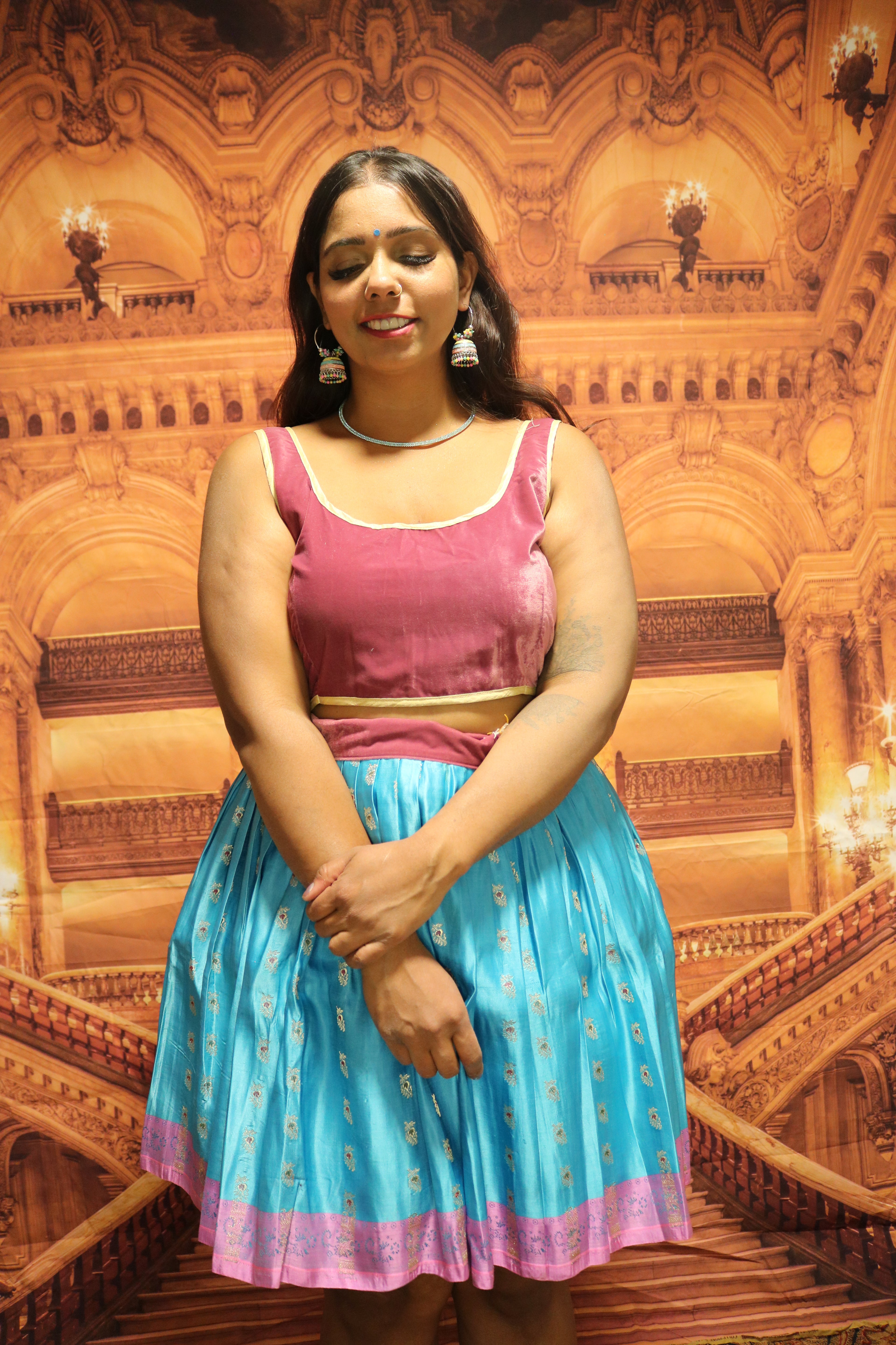 “Maharani’s Ocean Treasure” Mini Co-ord Set