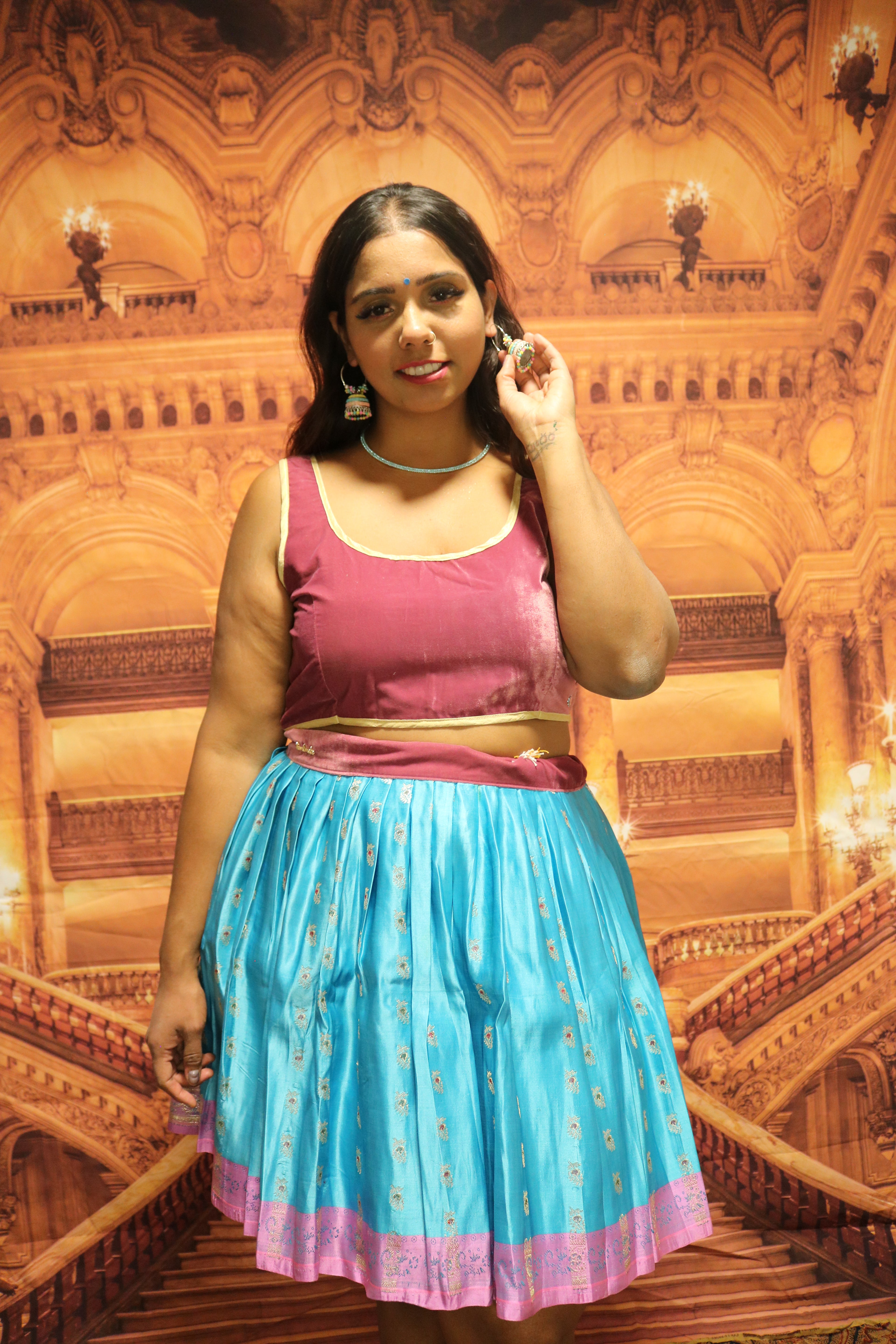 “Maharani’s Ocean Treasure” Mini Co-ord Set