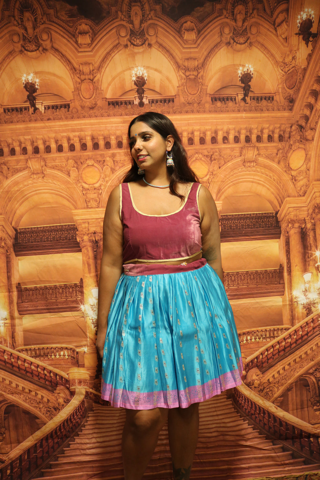 “Maharani’s Ocean Treasure” Mini Co-ord Set