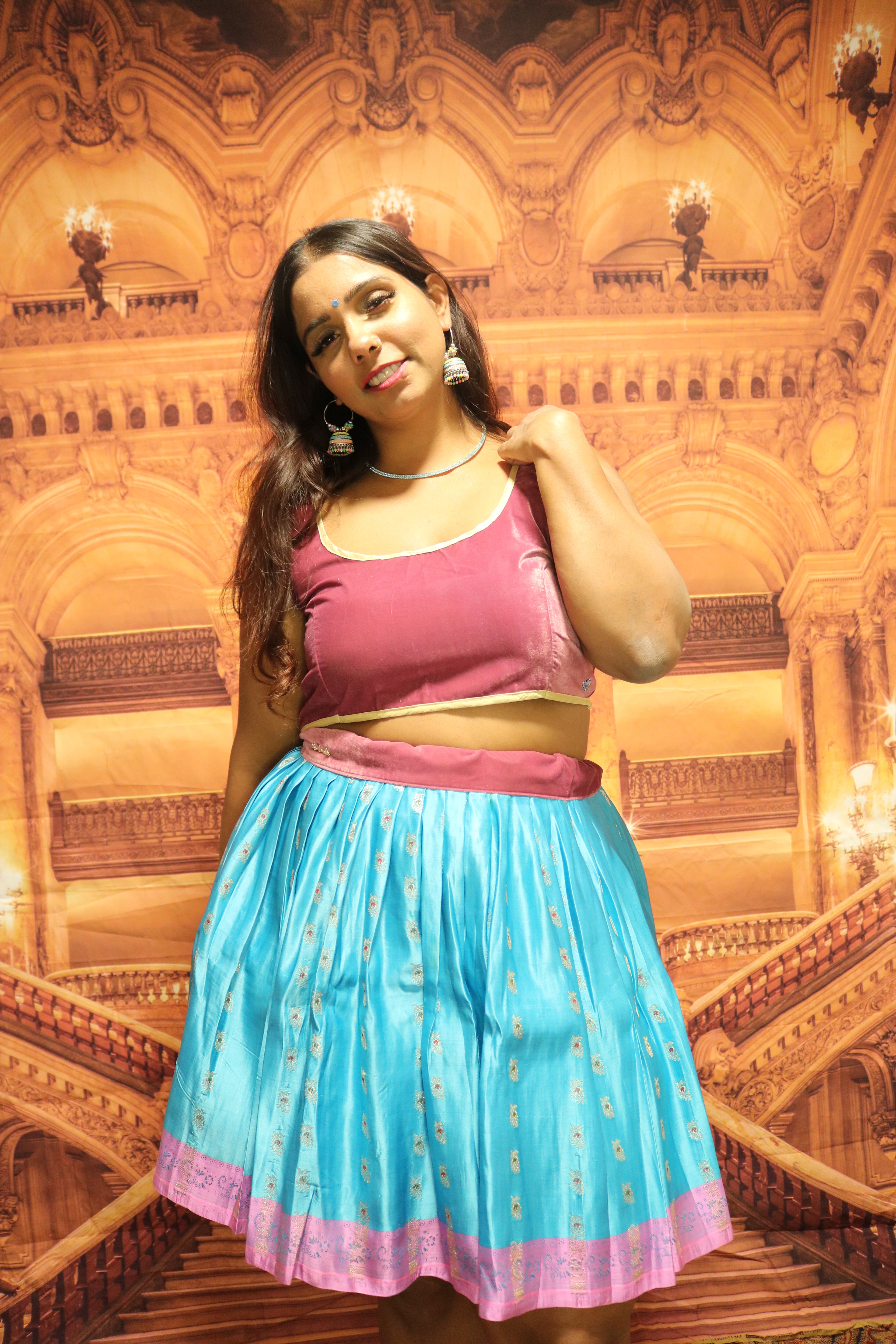 “Maharani’s Ocean Treasure” Mini Co-ord Set