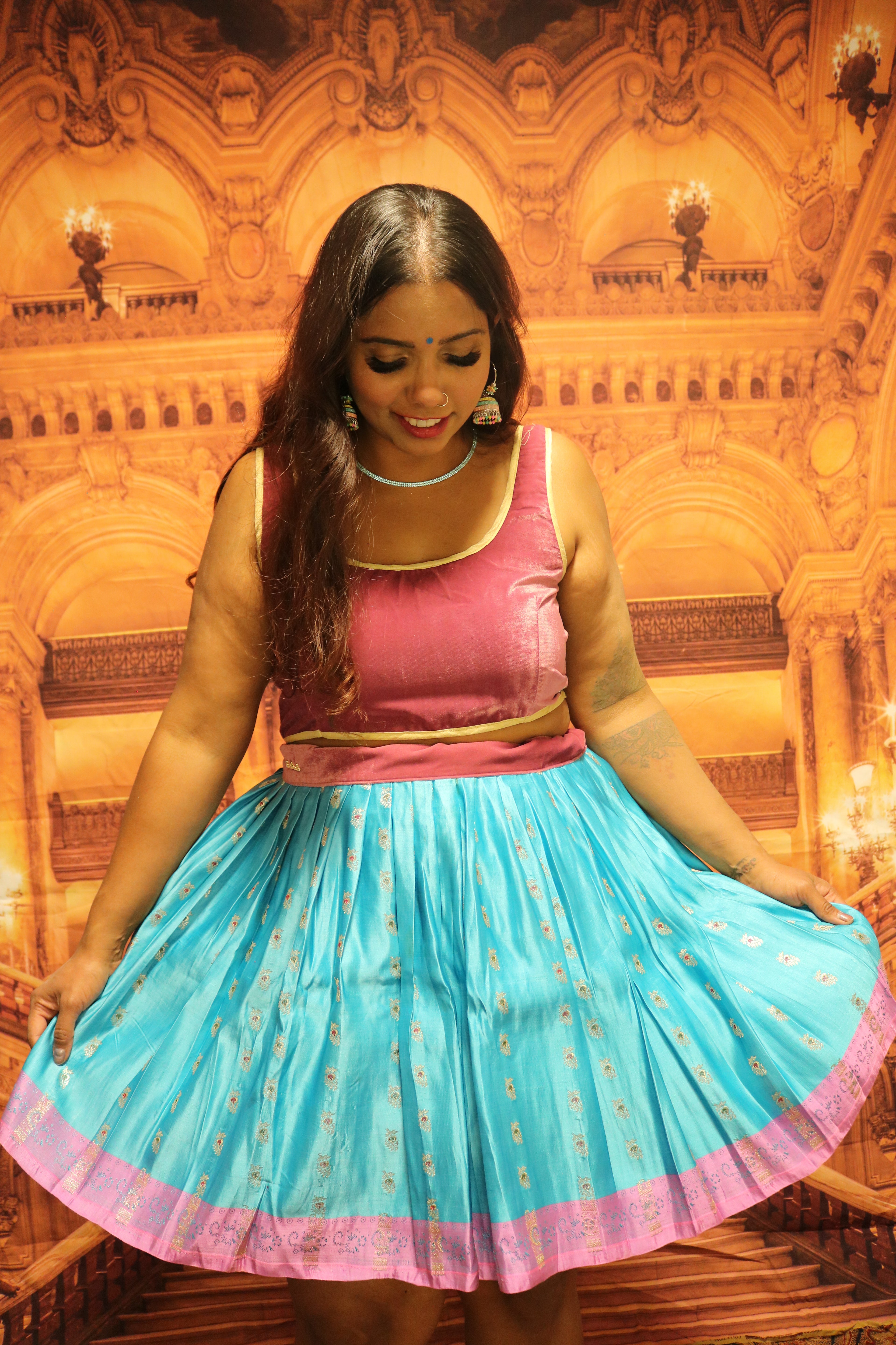 “Maharani’s Ocean Treasure” Mini Co-ord Set