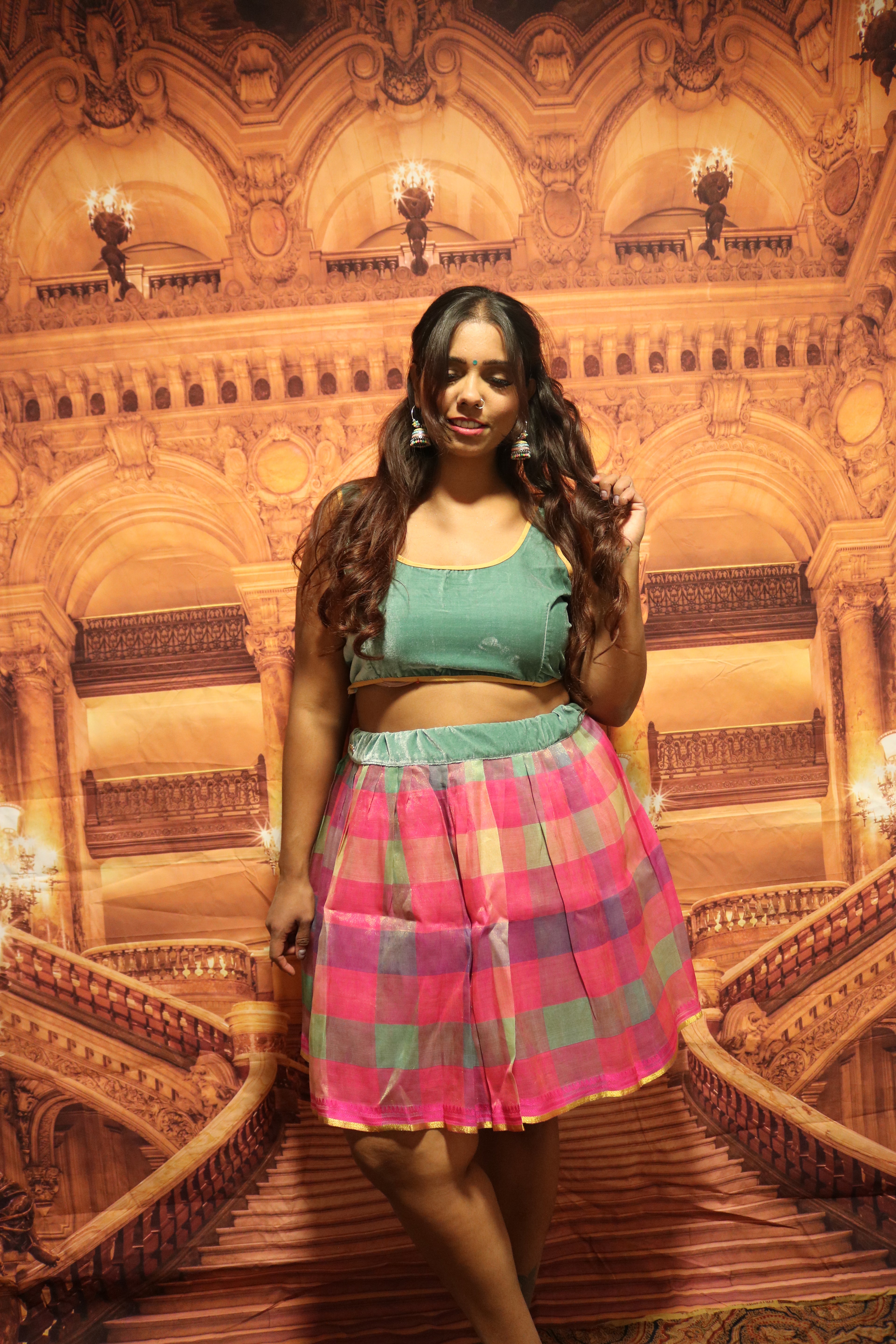 “Maharani’s Gem Affair” Mini Co-ord Set