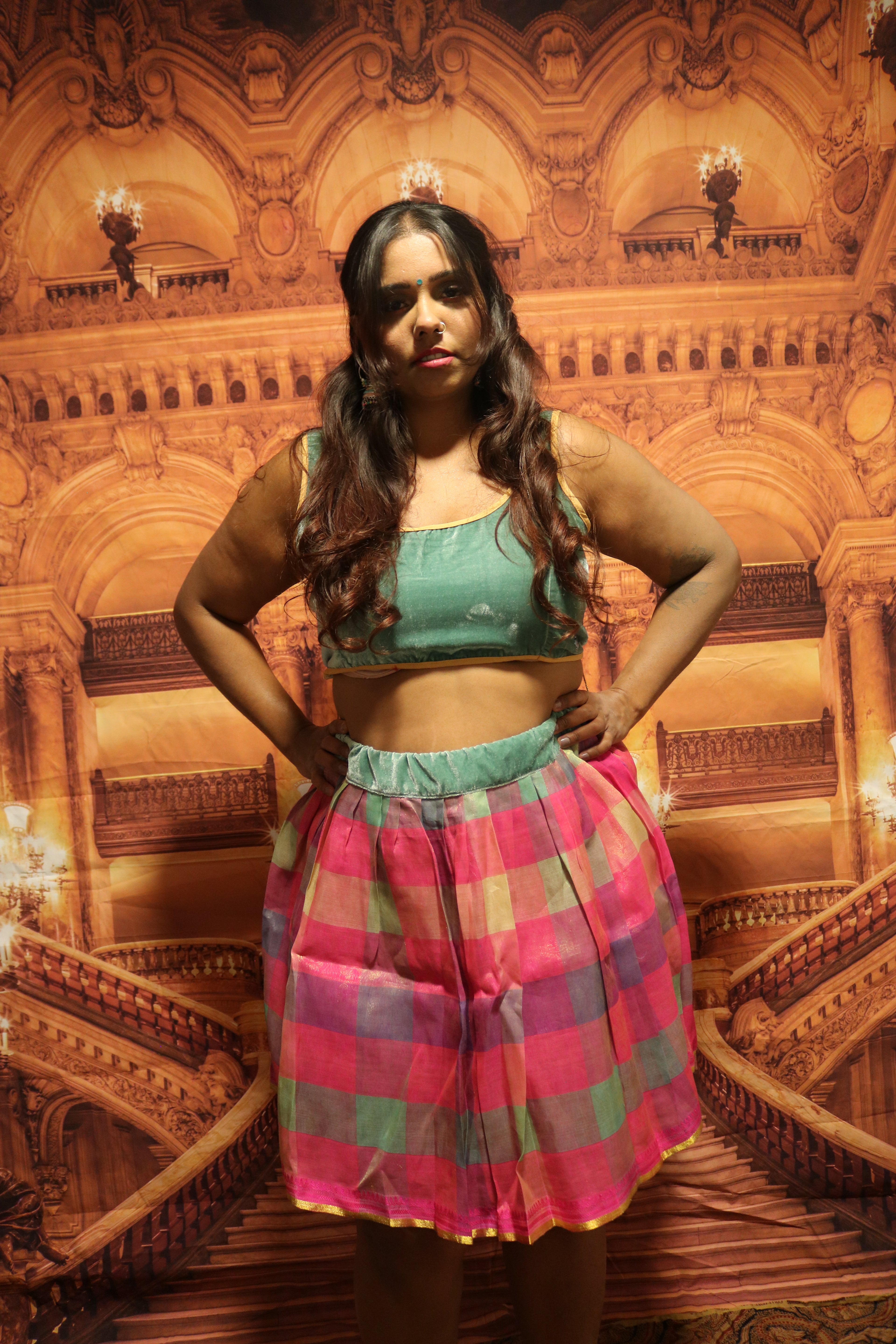 “Maharani’s Gem Affair” Mini Co-ord Set