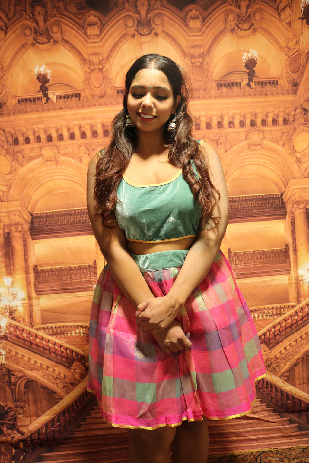 “Maharani’s Gem Affair” Mini Co-ord Set