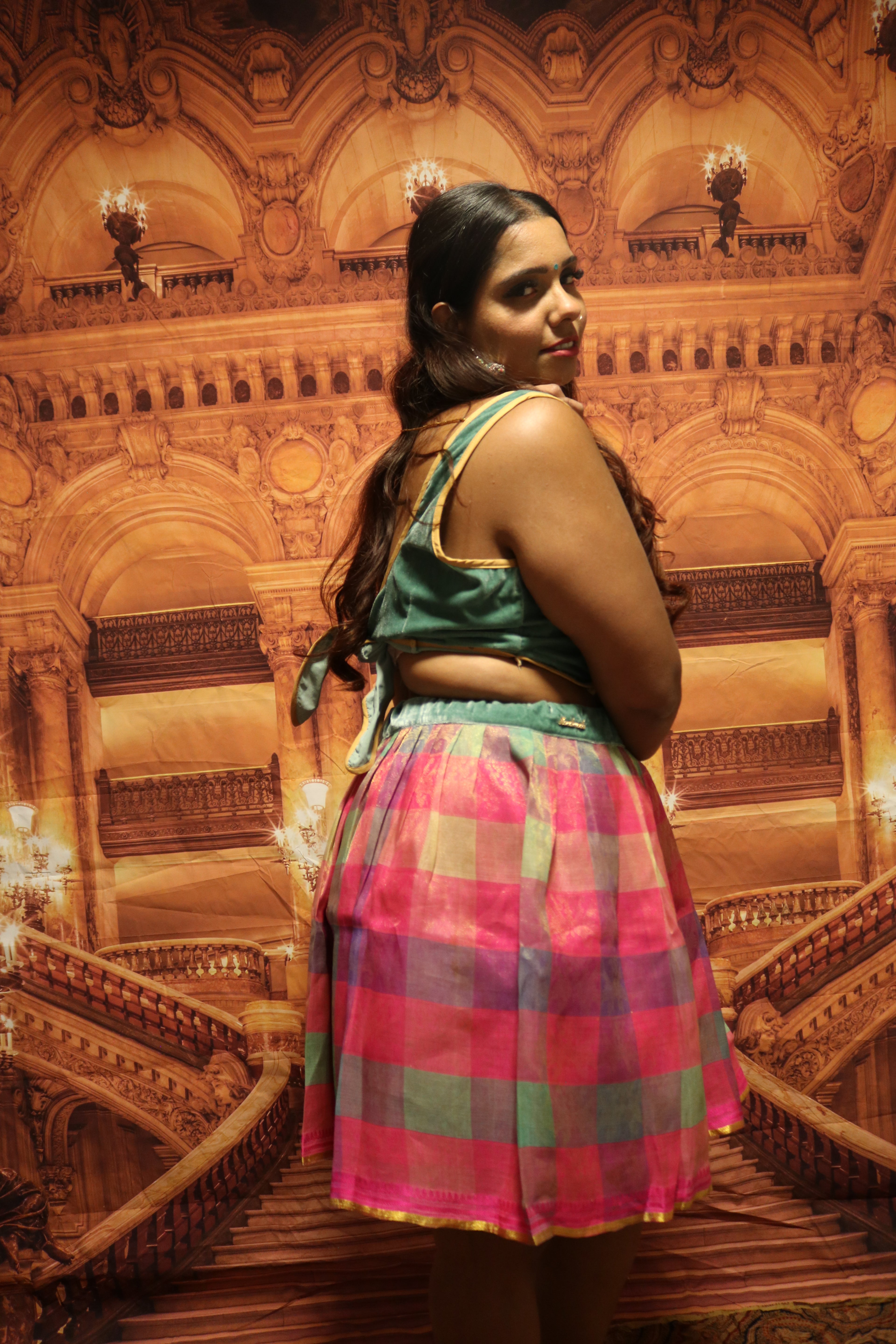 “Maharani’s Gem Affair” Mini Co-ord Set