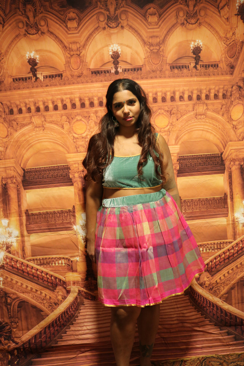 “Maharani’s Gem Affair” Mini Co-ord Set