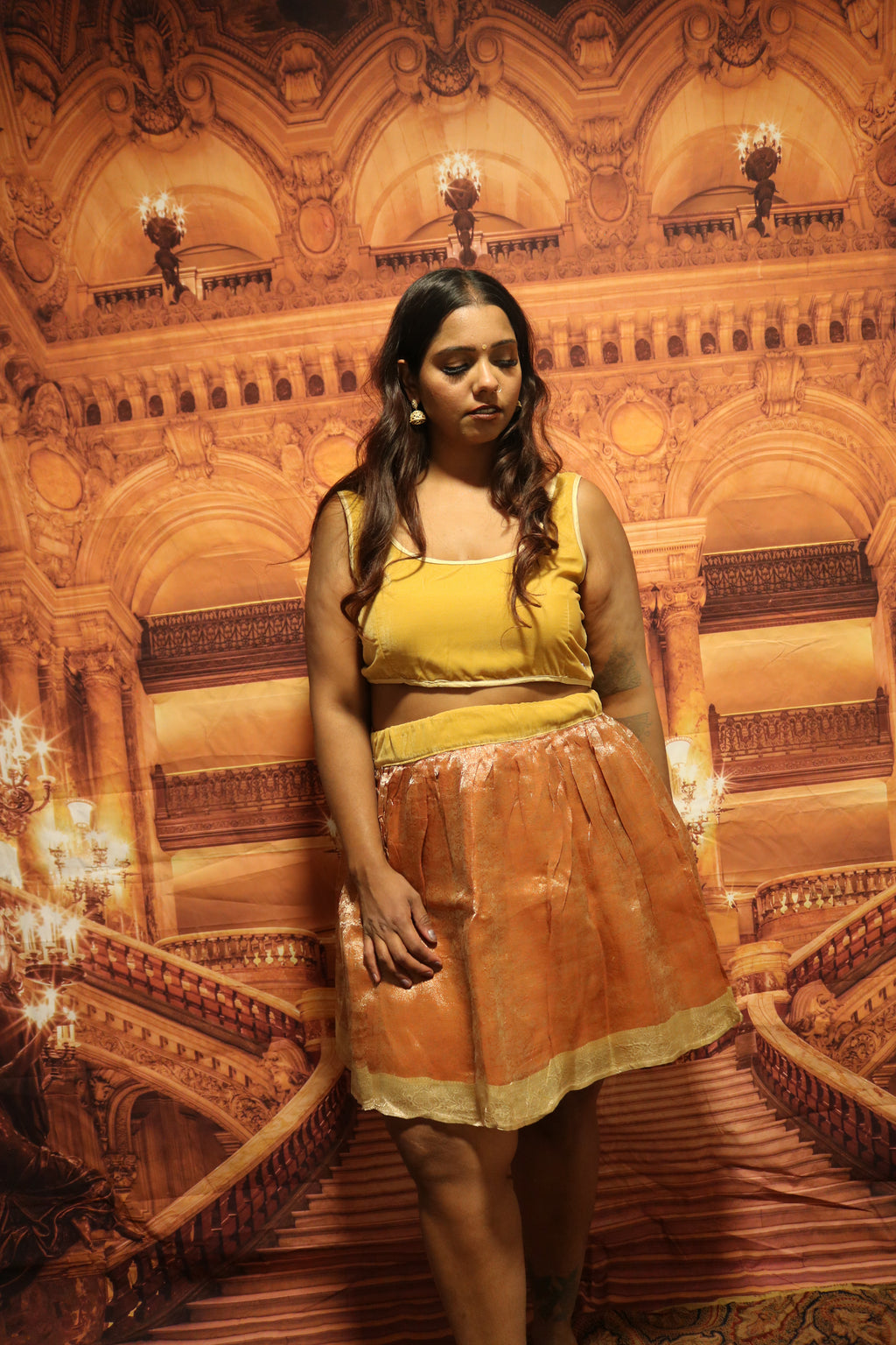 “Maharani’s Sandy Dunes” Mini Co-ord Set