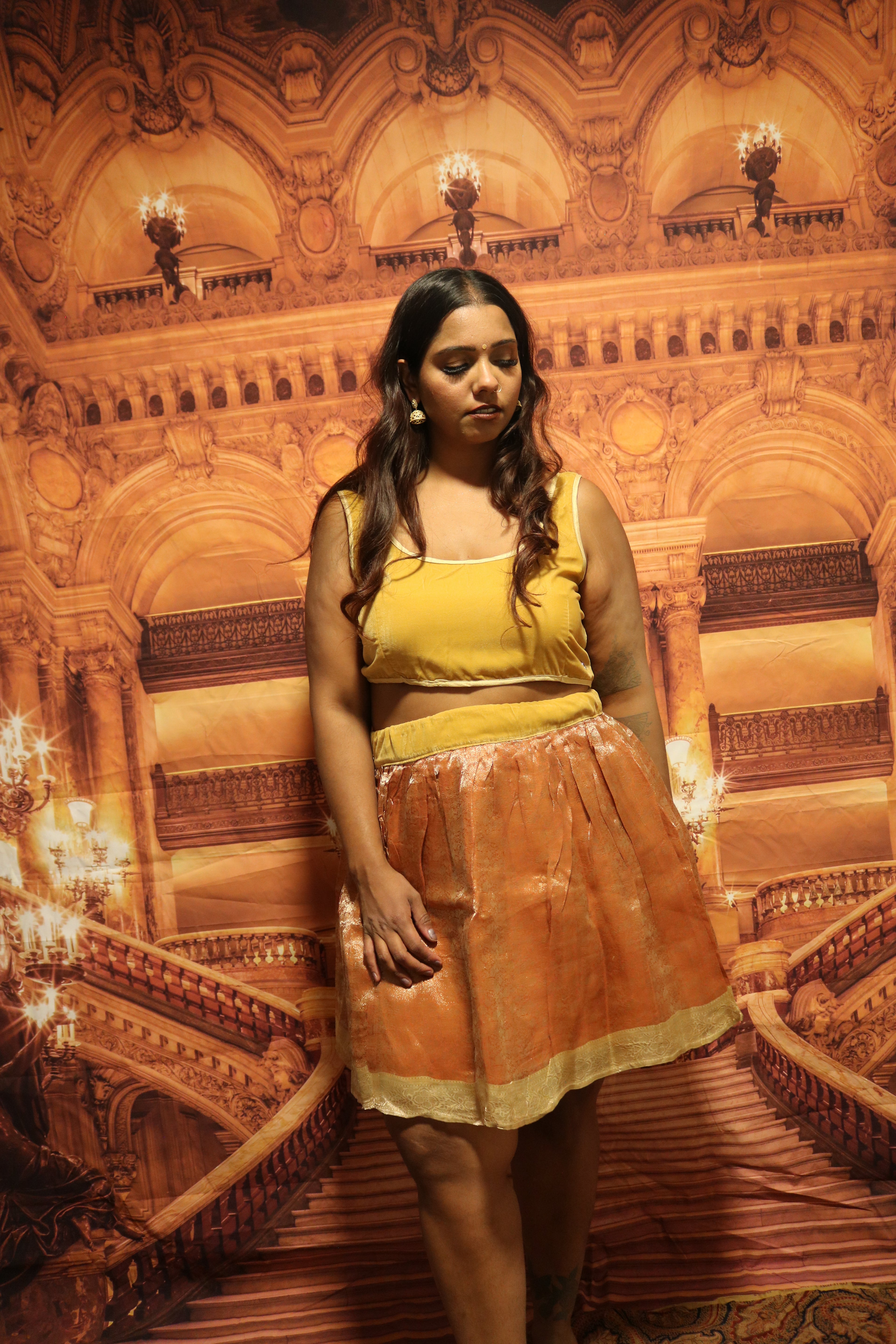 “Maharani’s Sandy Dunes” Mini Co-ord Set