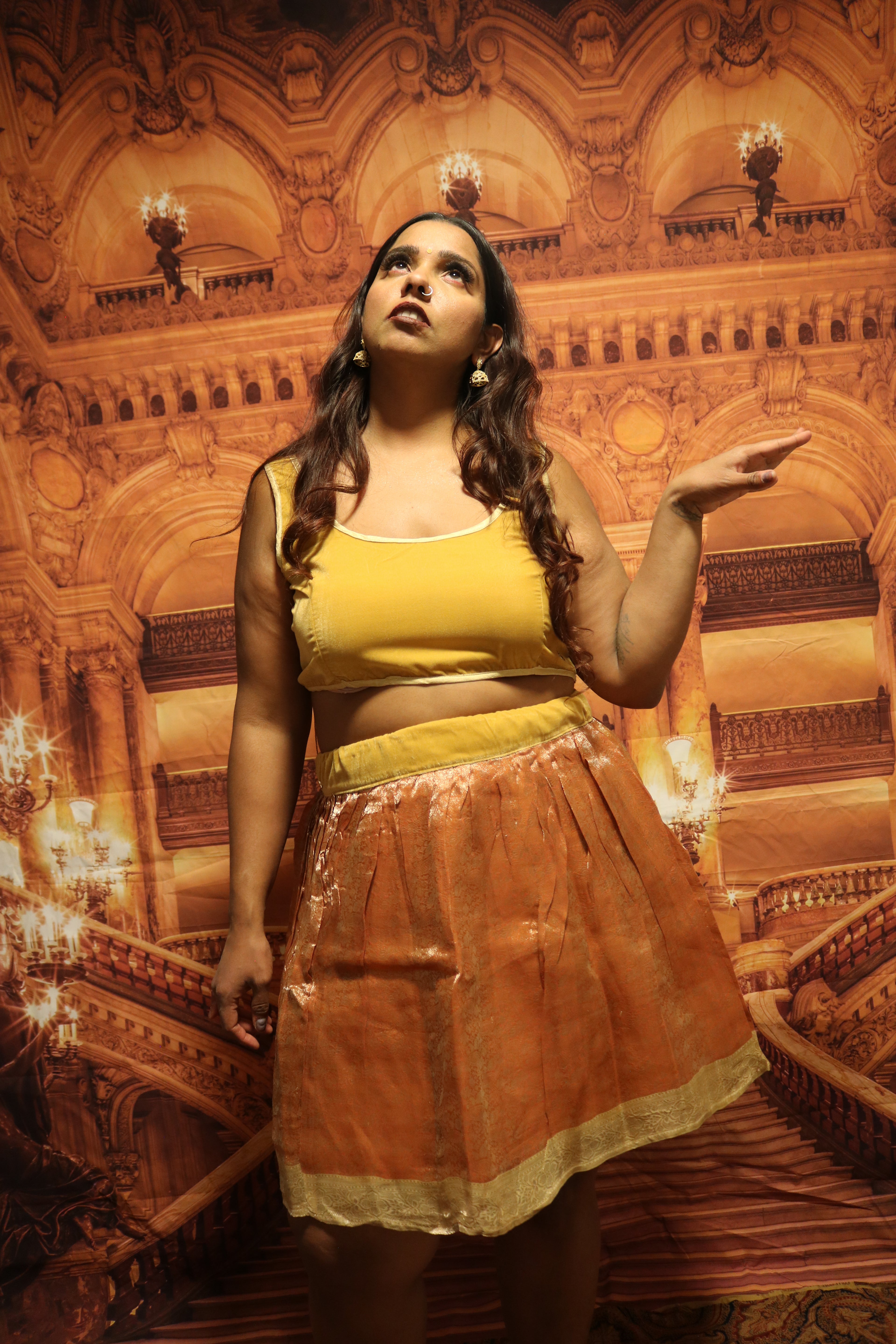 “Maharani’s Sandy Dunes” Mini Co-ord Set