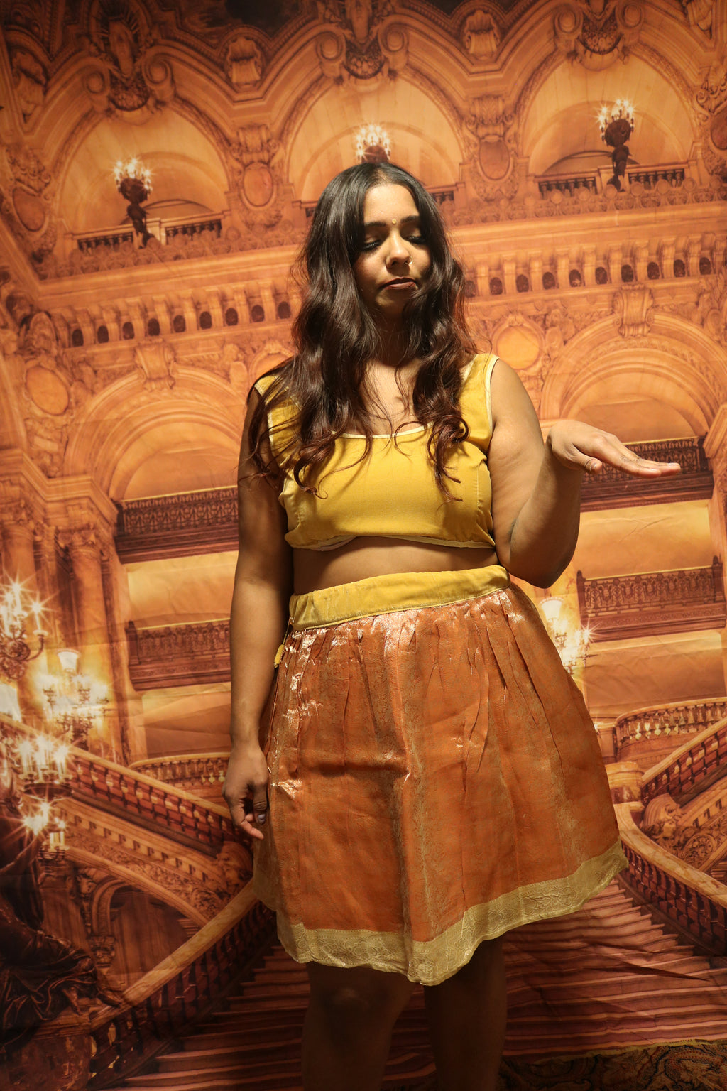 “Maharani’s Sandy Dunes” Mini Co-ord Set