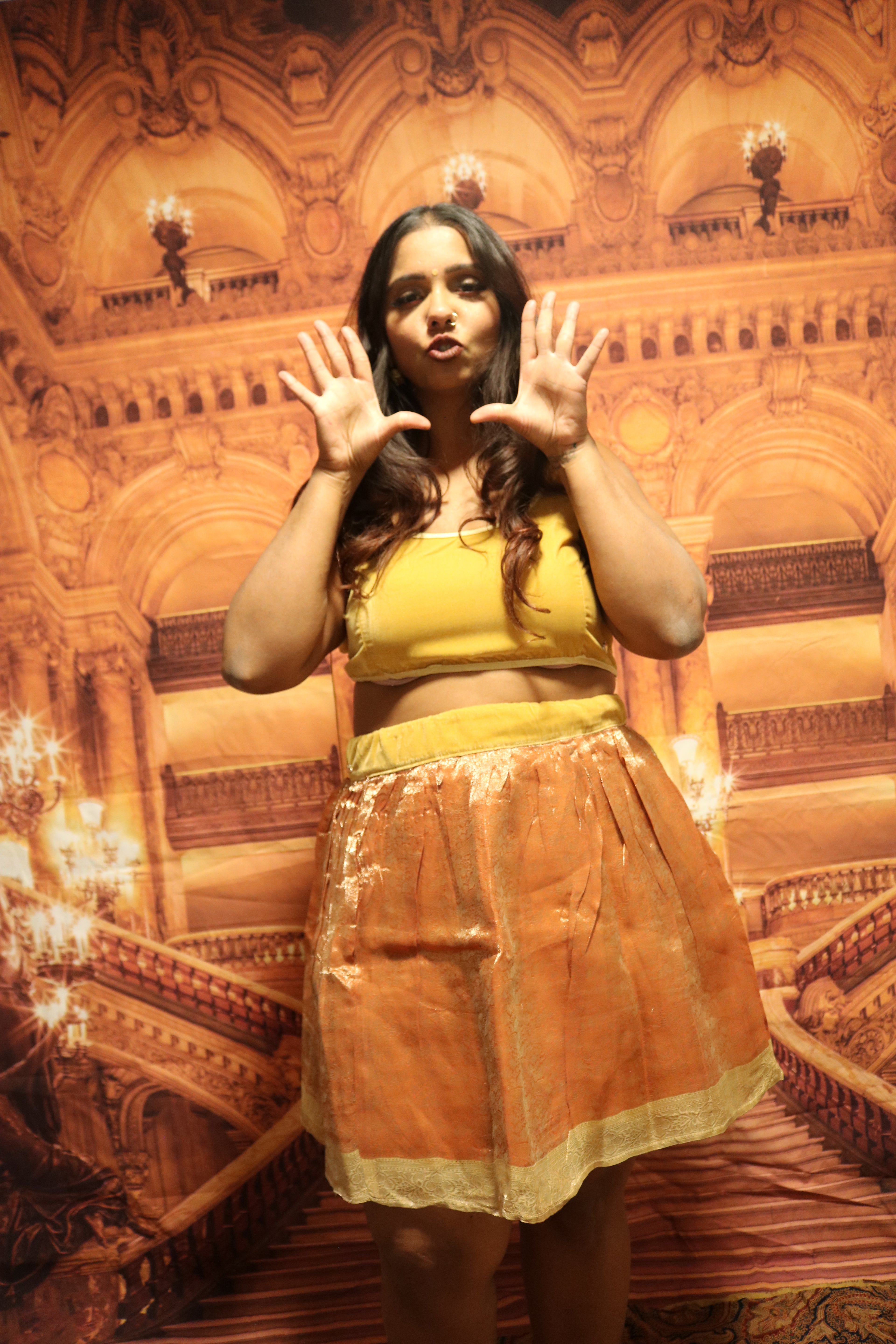 “Maharani’s Sandy Dunes” Mini Co-ord Set