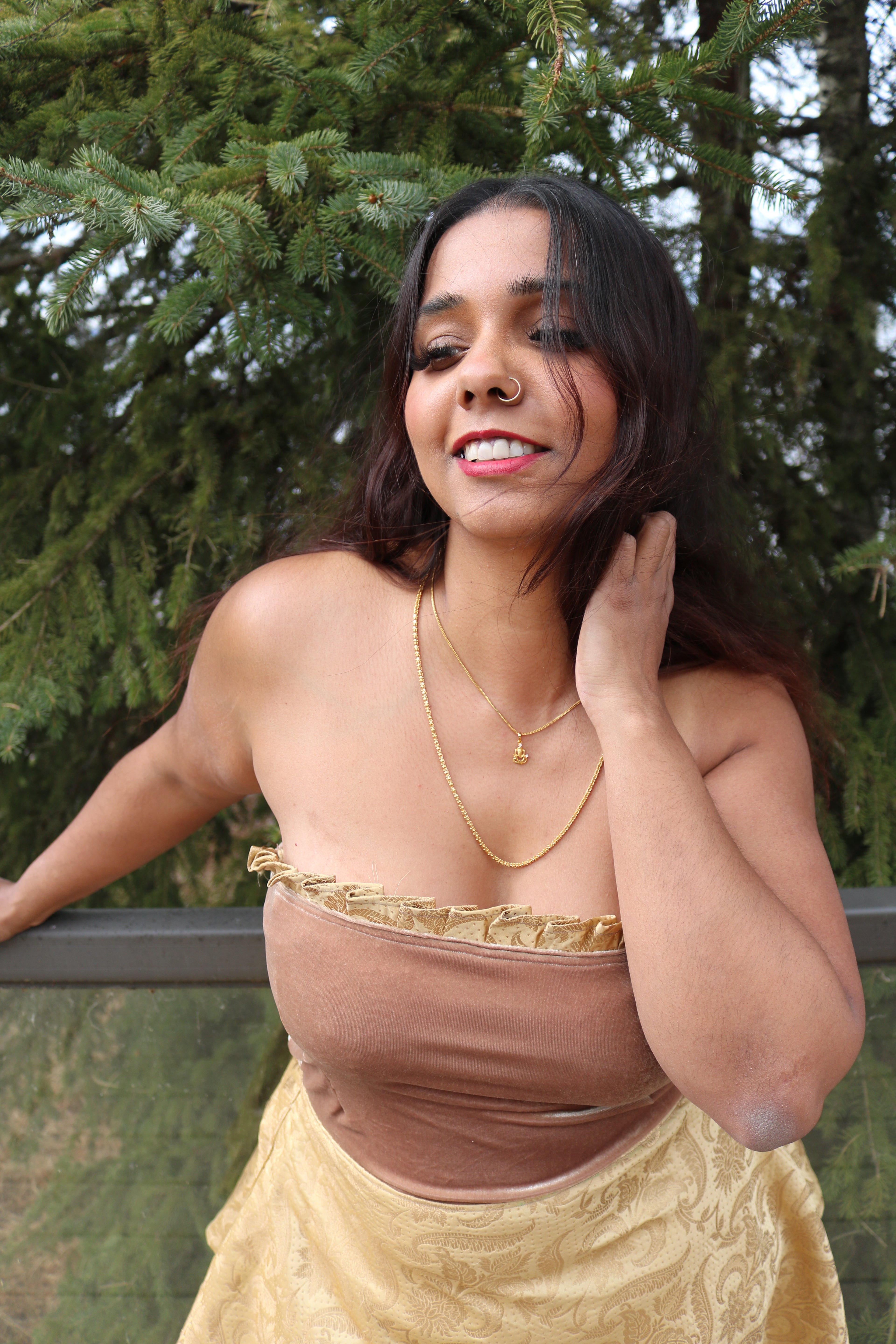 "The Gold Obsession" Dress