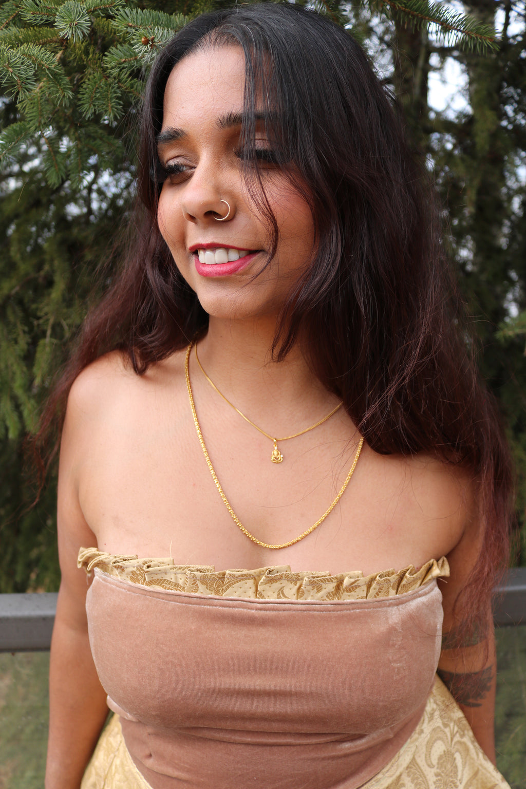 "The Gold Obsession" Dress