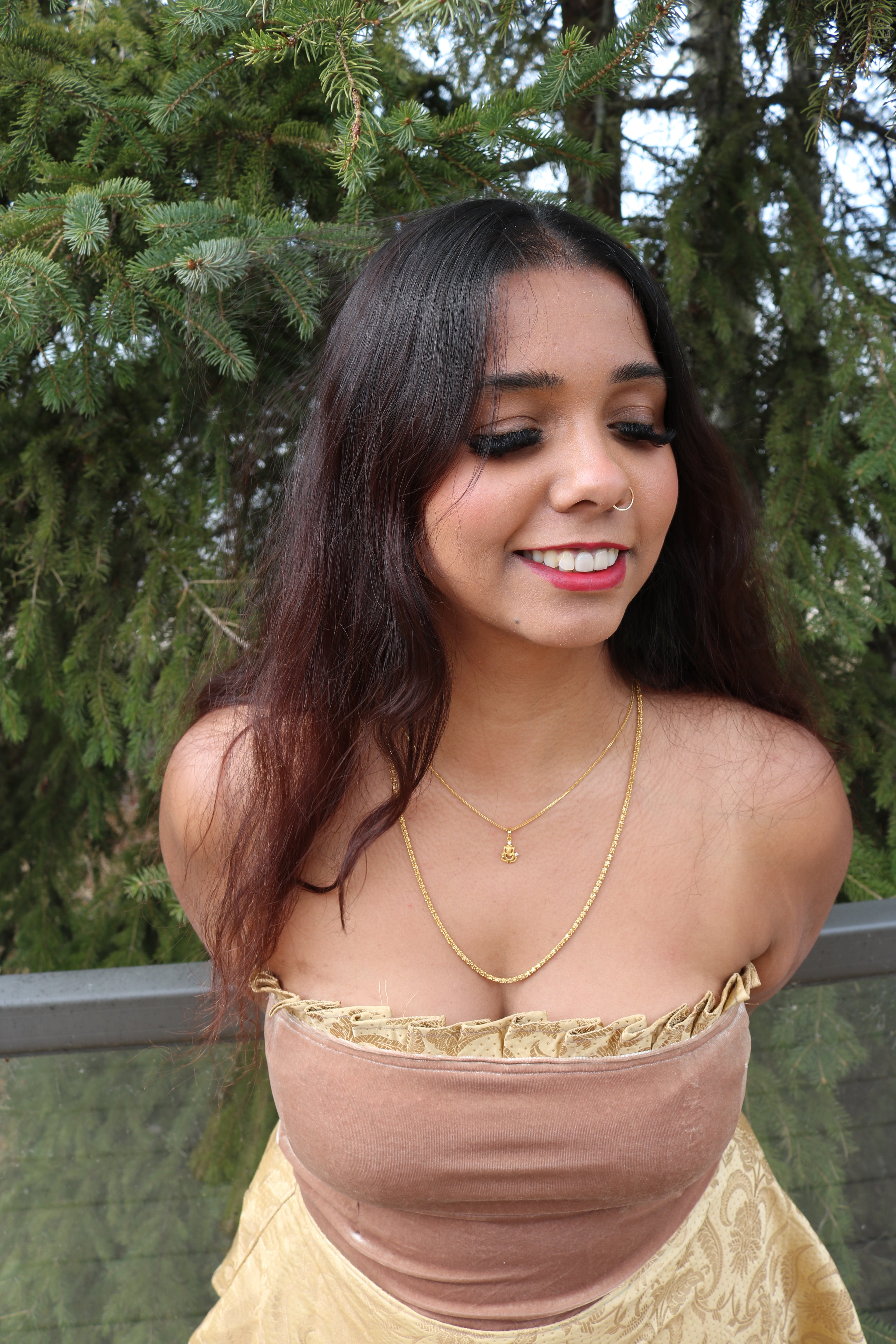 "The Gold Obsession" Dress