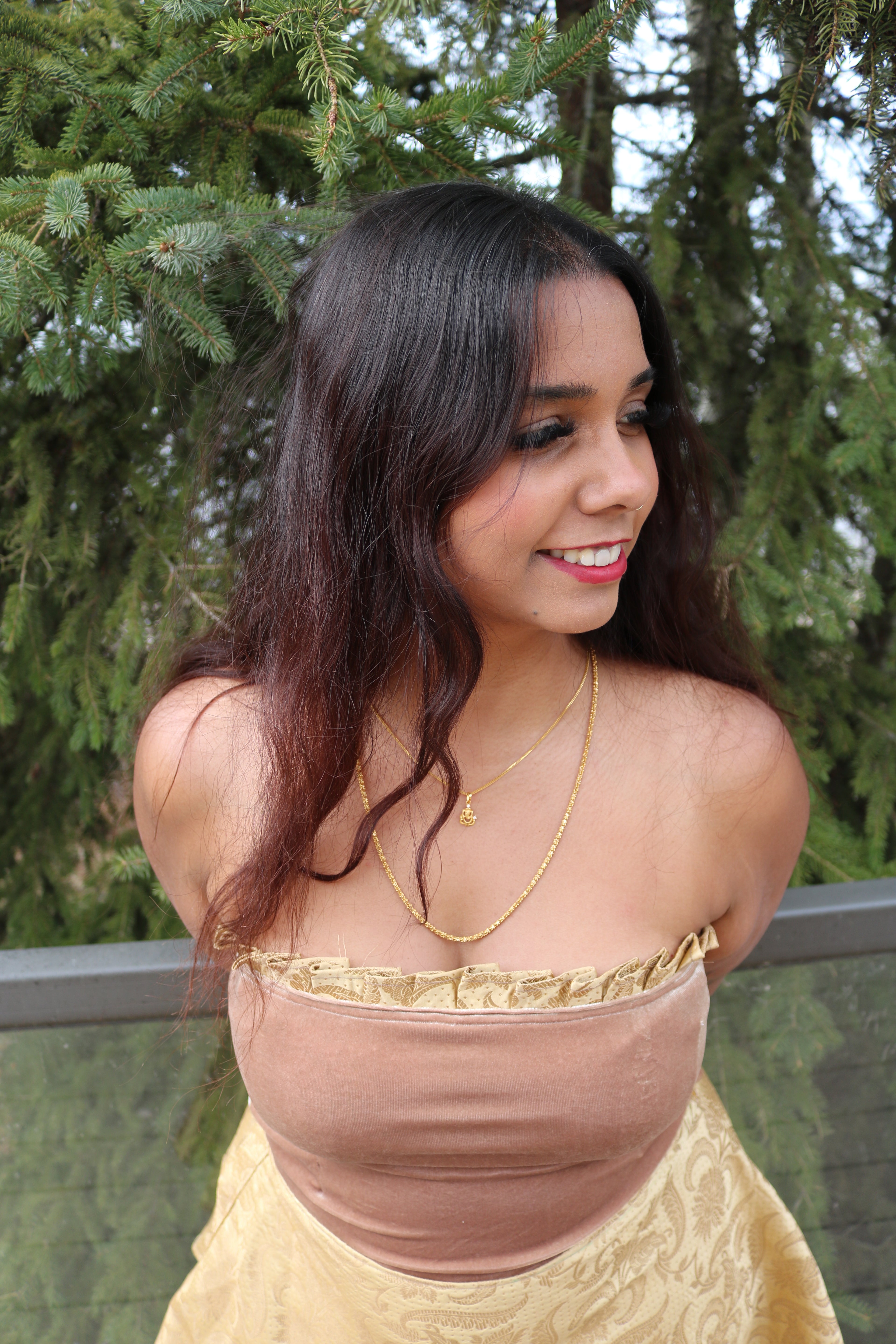 "The Gold Obsession" Dress