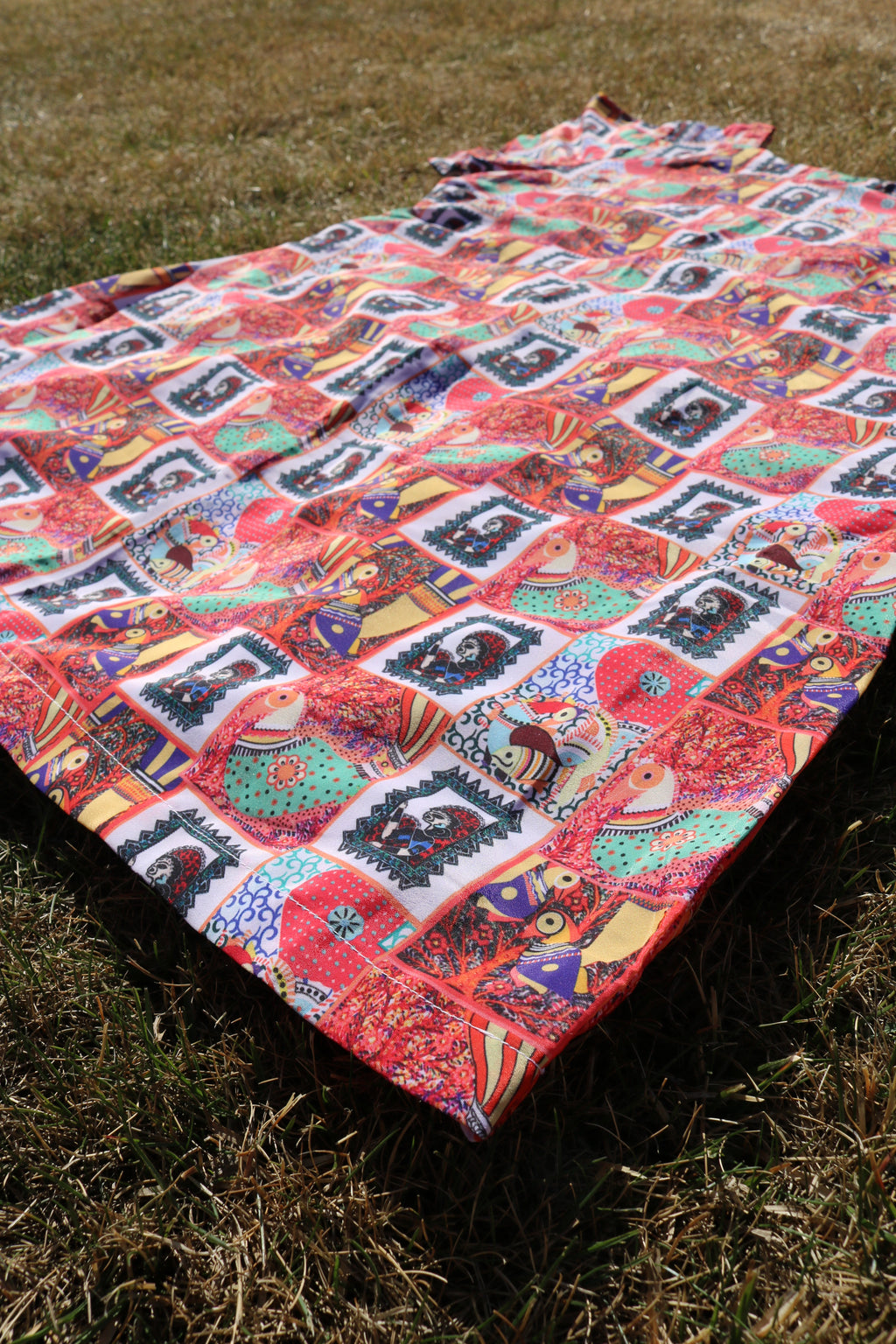 "My Tribe, My Rules" Mini Dress (Small Print)