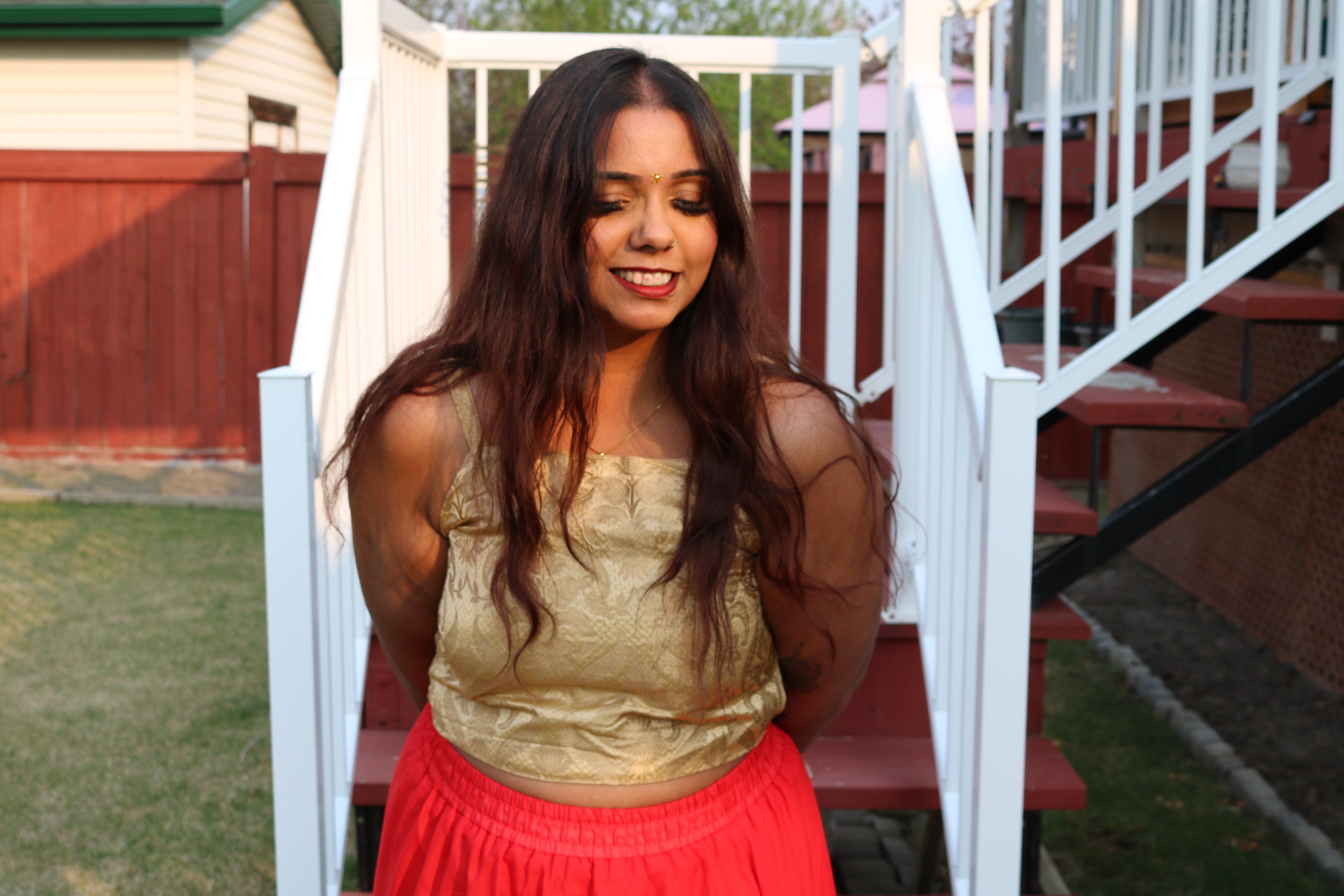 "The Gold Obsession" Halter Top