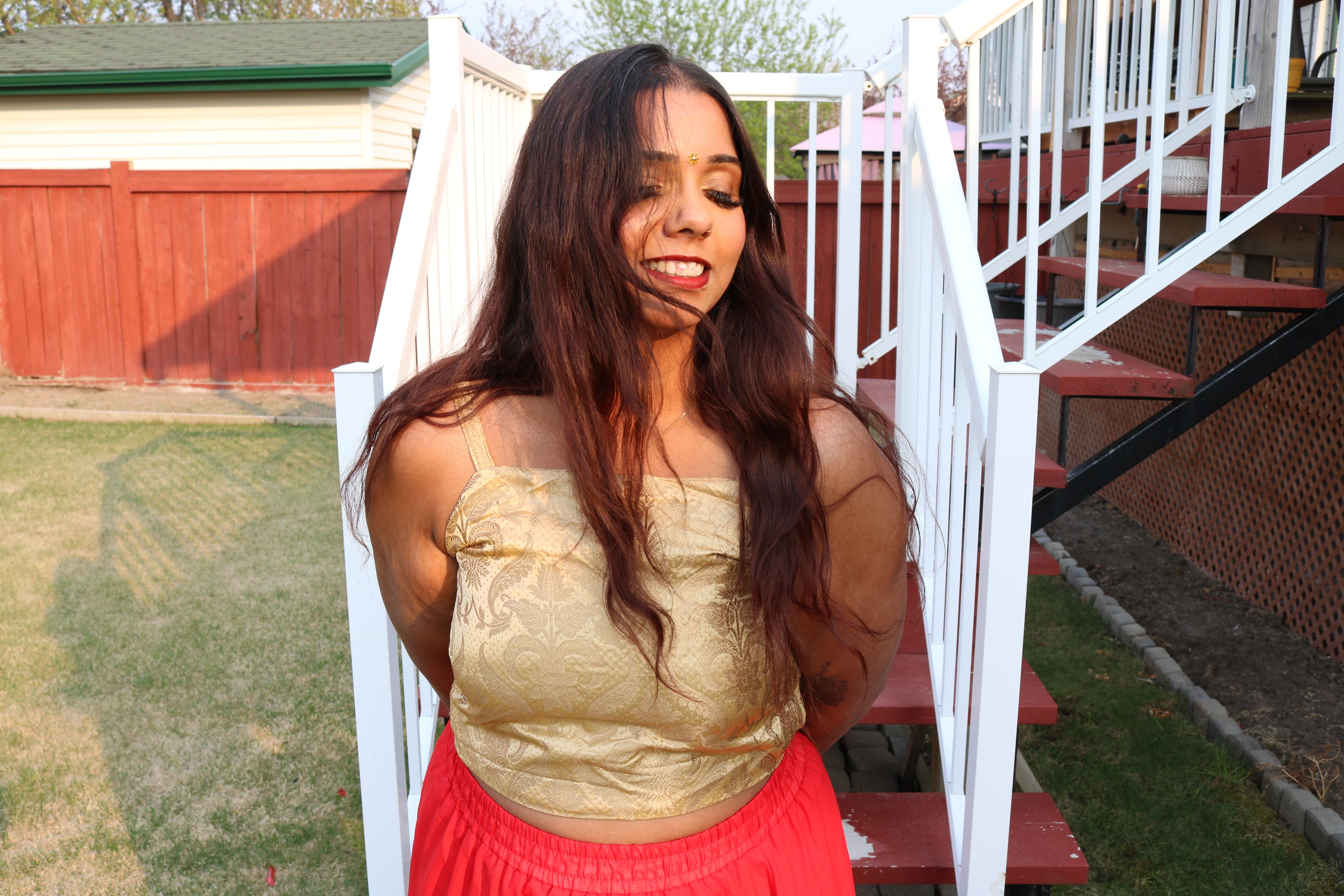 "The Gold Obsession" Halter Top