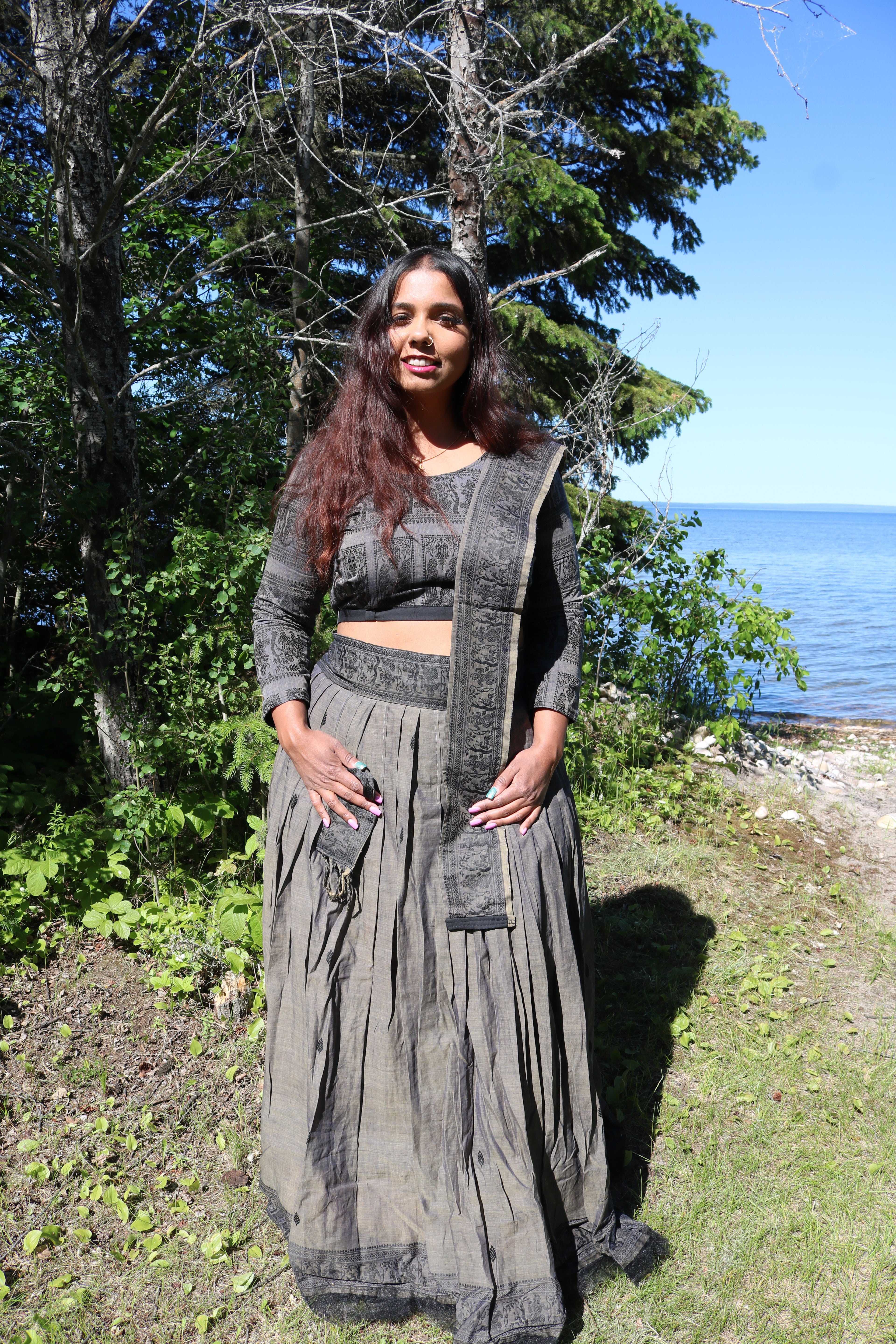 "Love my Tribe" Lehenga Set