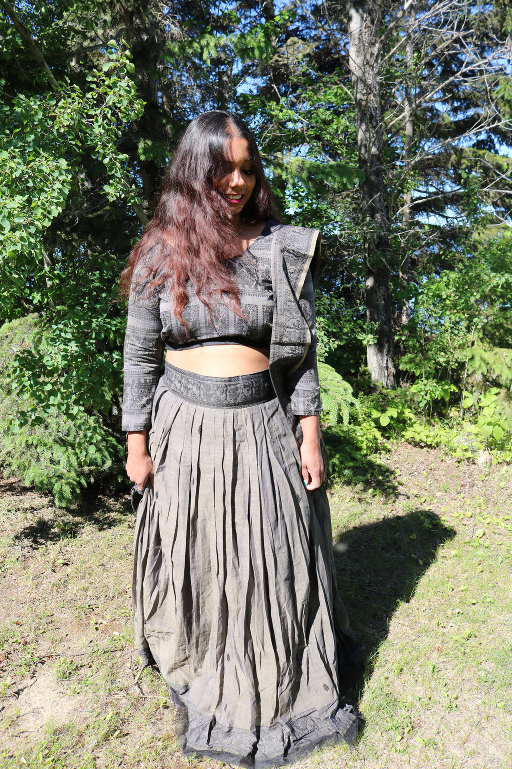 "Love my Tribe" Lehenga Set