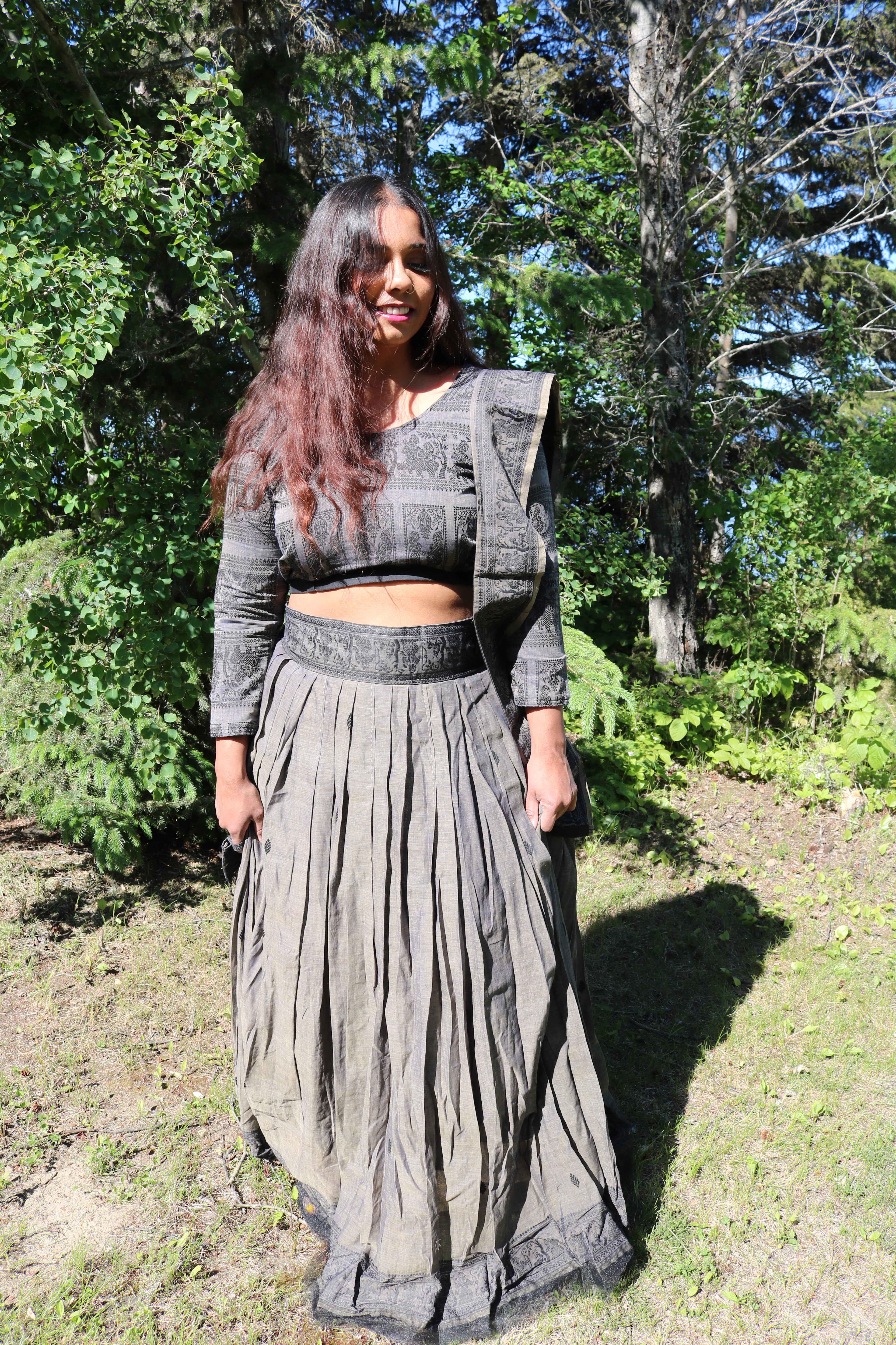 "Love my Tribe" Lehenga Set