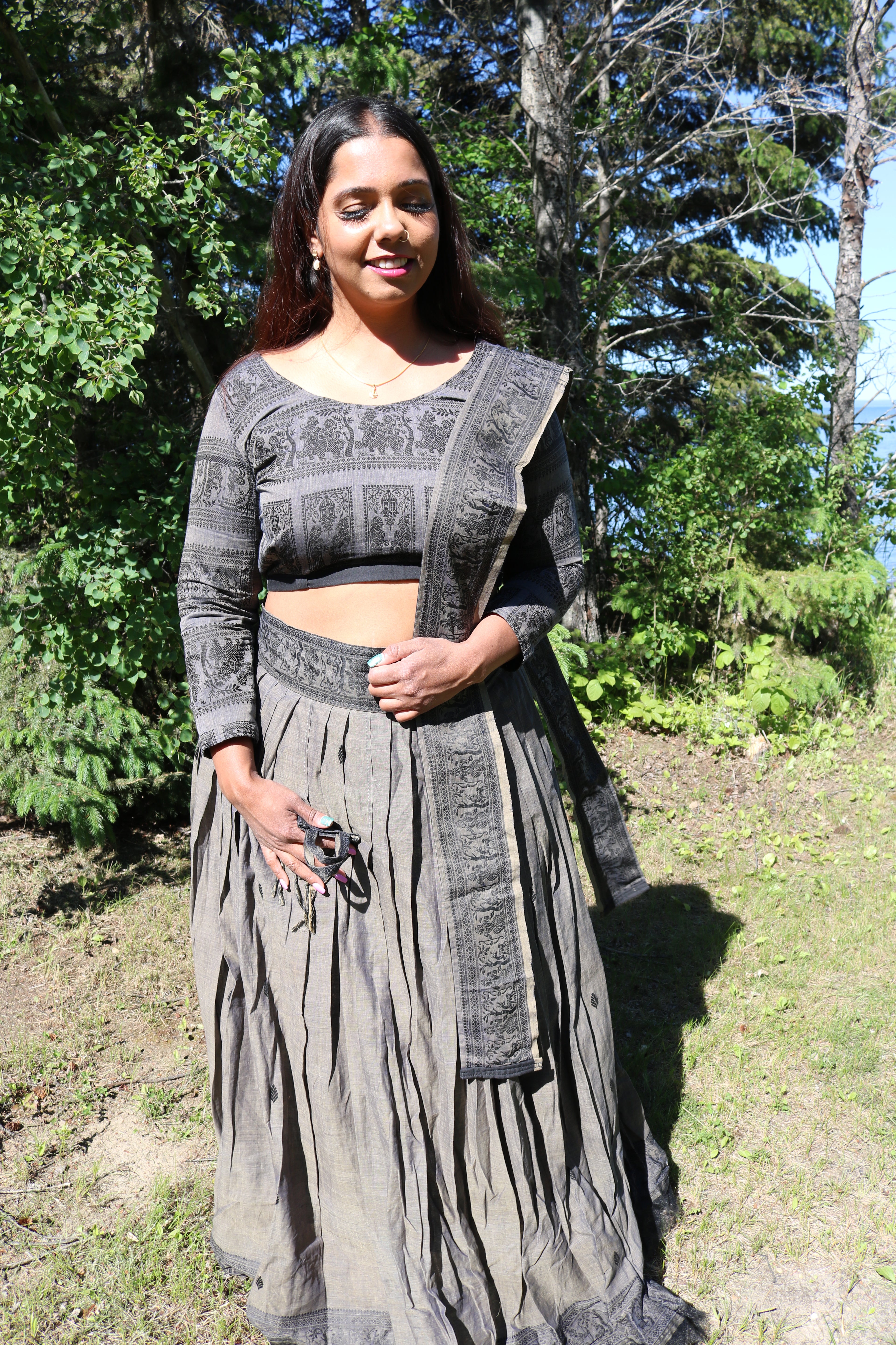 "Love my Tribe" Lehenga Set