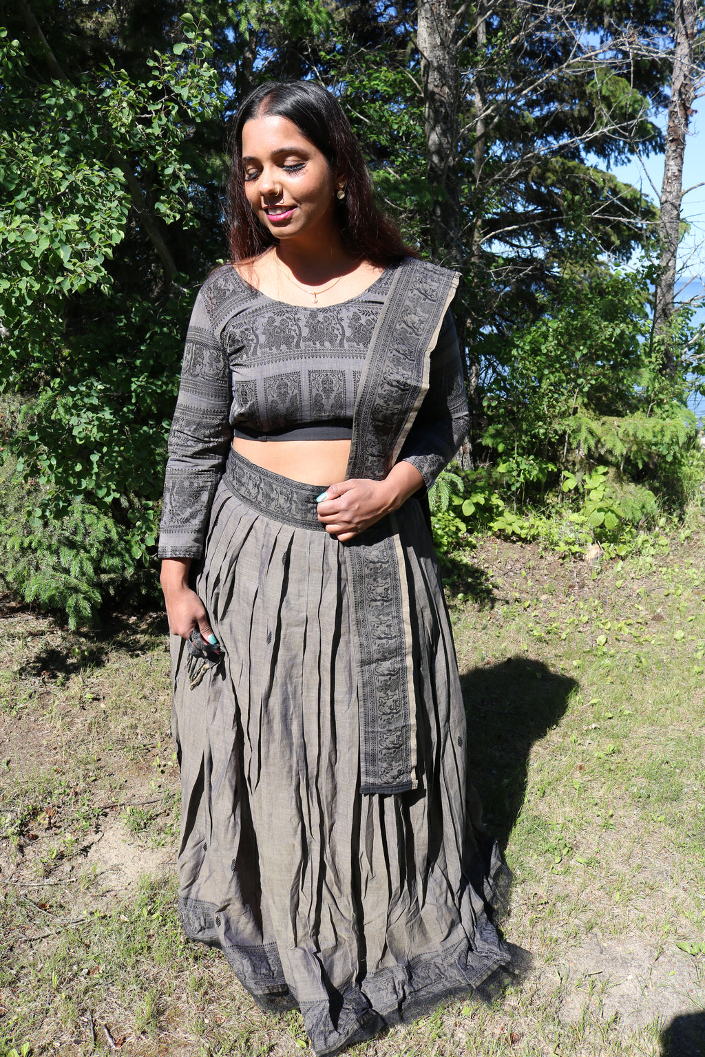 "Love my Tribe" Lehenga Set