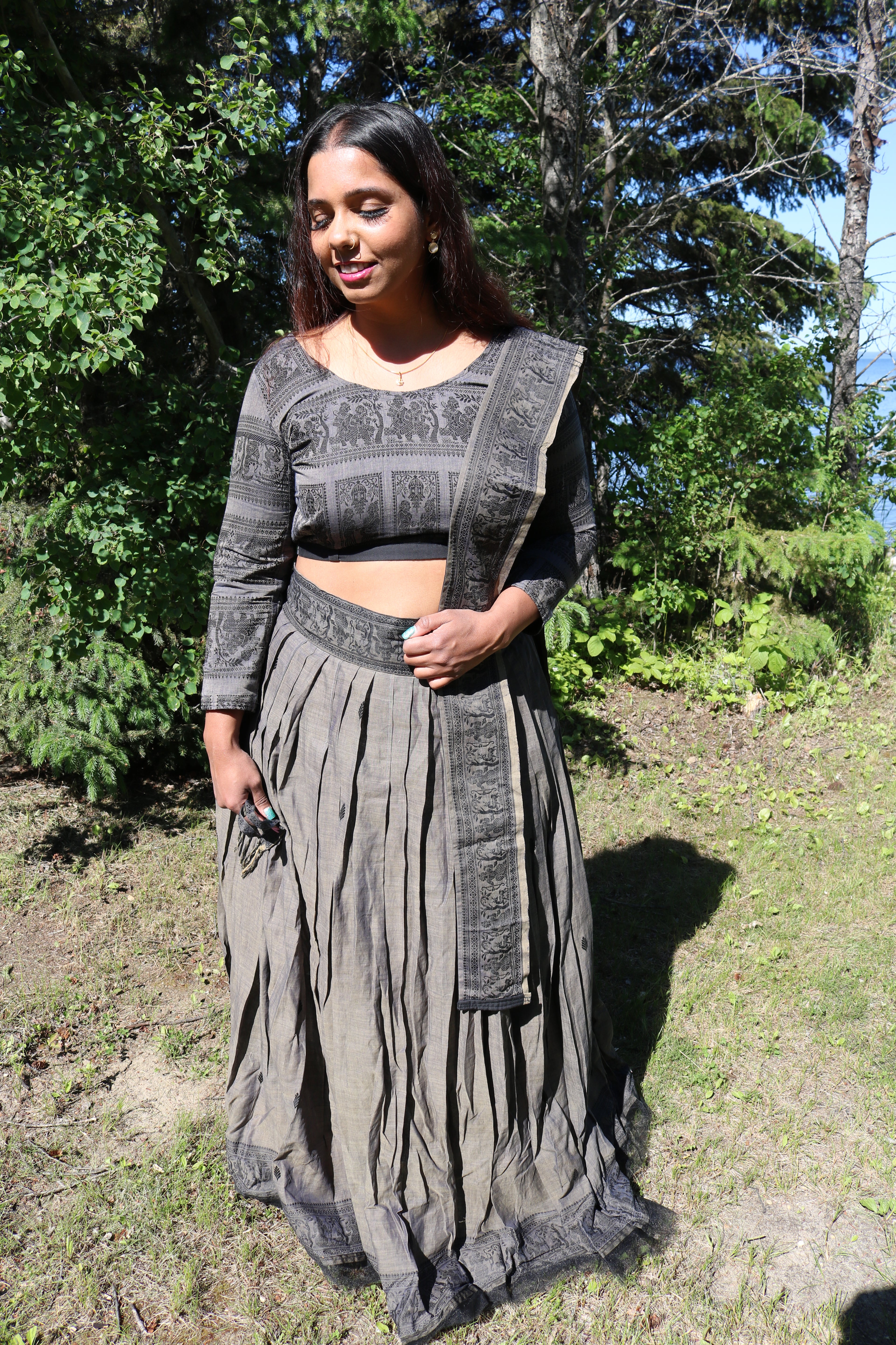 "Love my Tribe" Lehenga Set