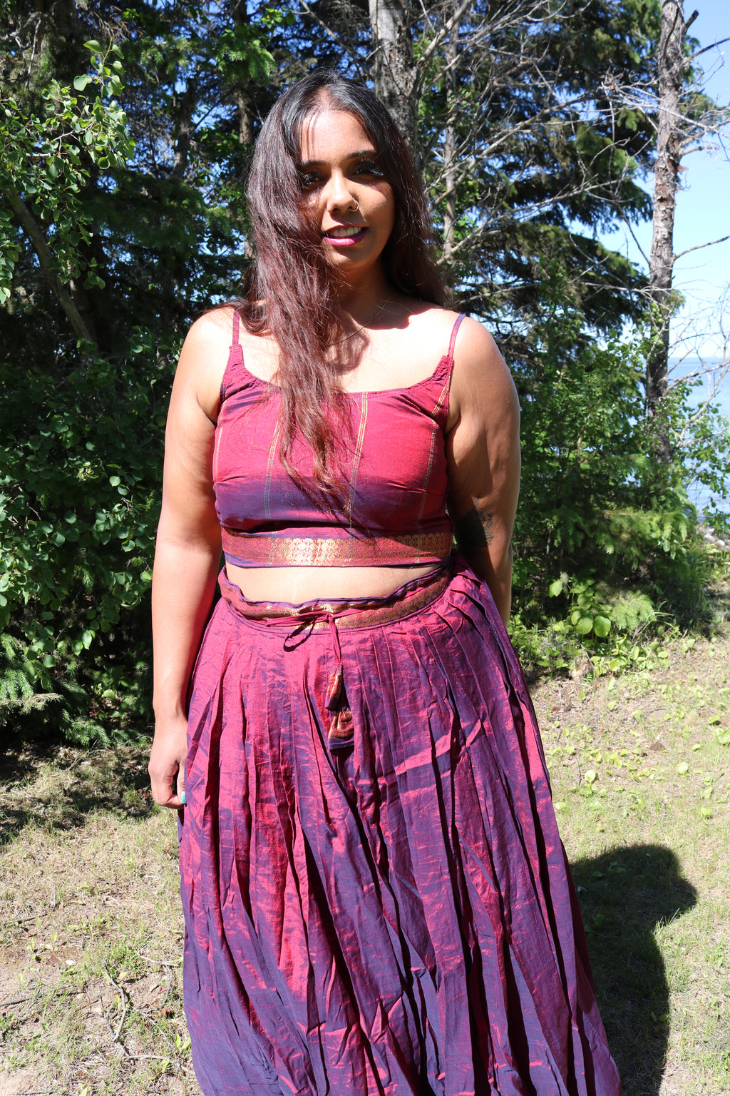 "Dip it in Gold" Lehenga Set