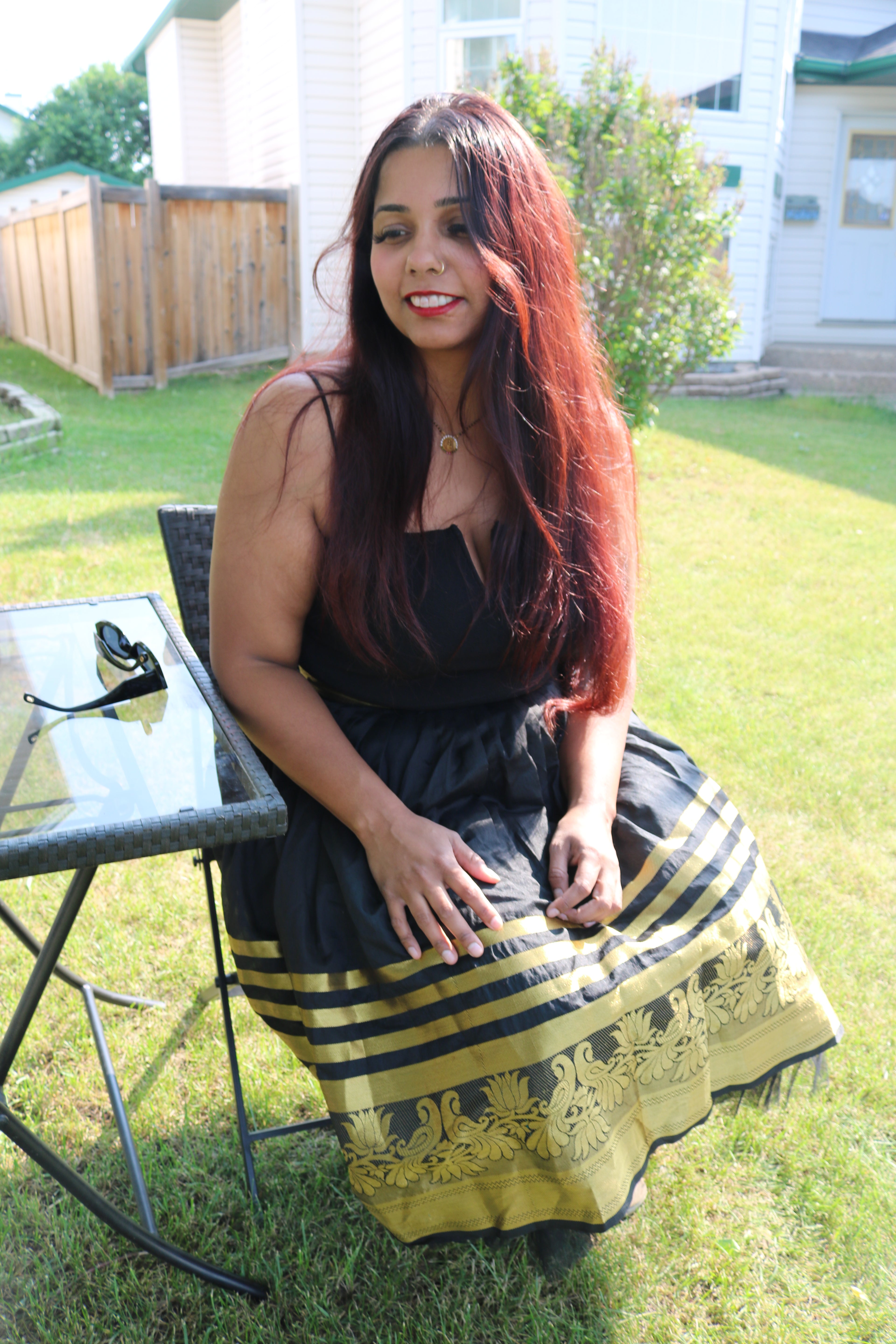 Black and Gold is the Way to go Skirt