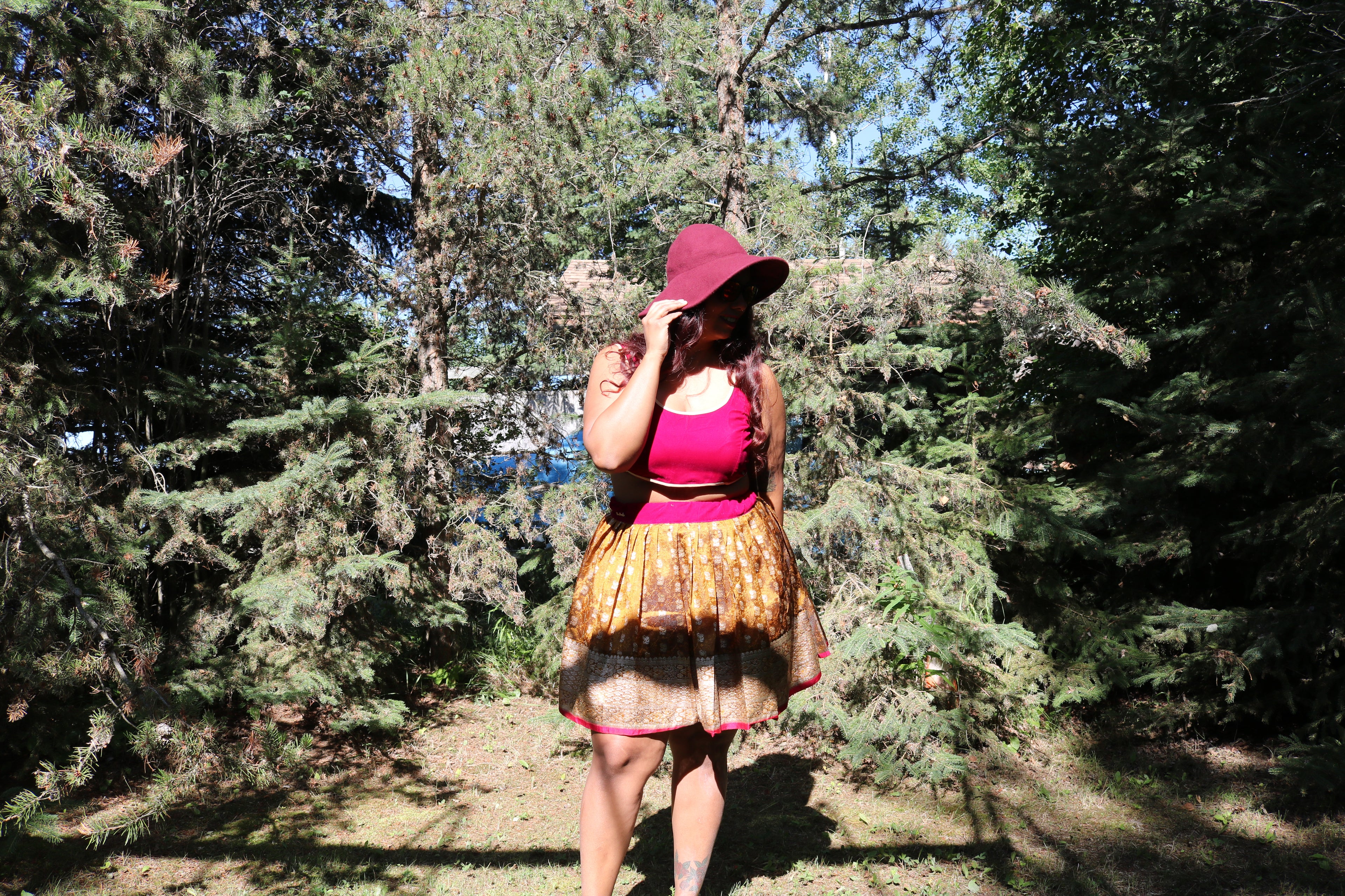 “Maharani’s Honey Glazed” Mini Co-ord Set