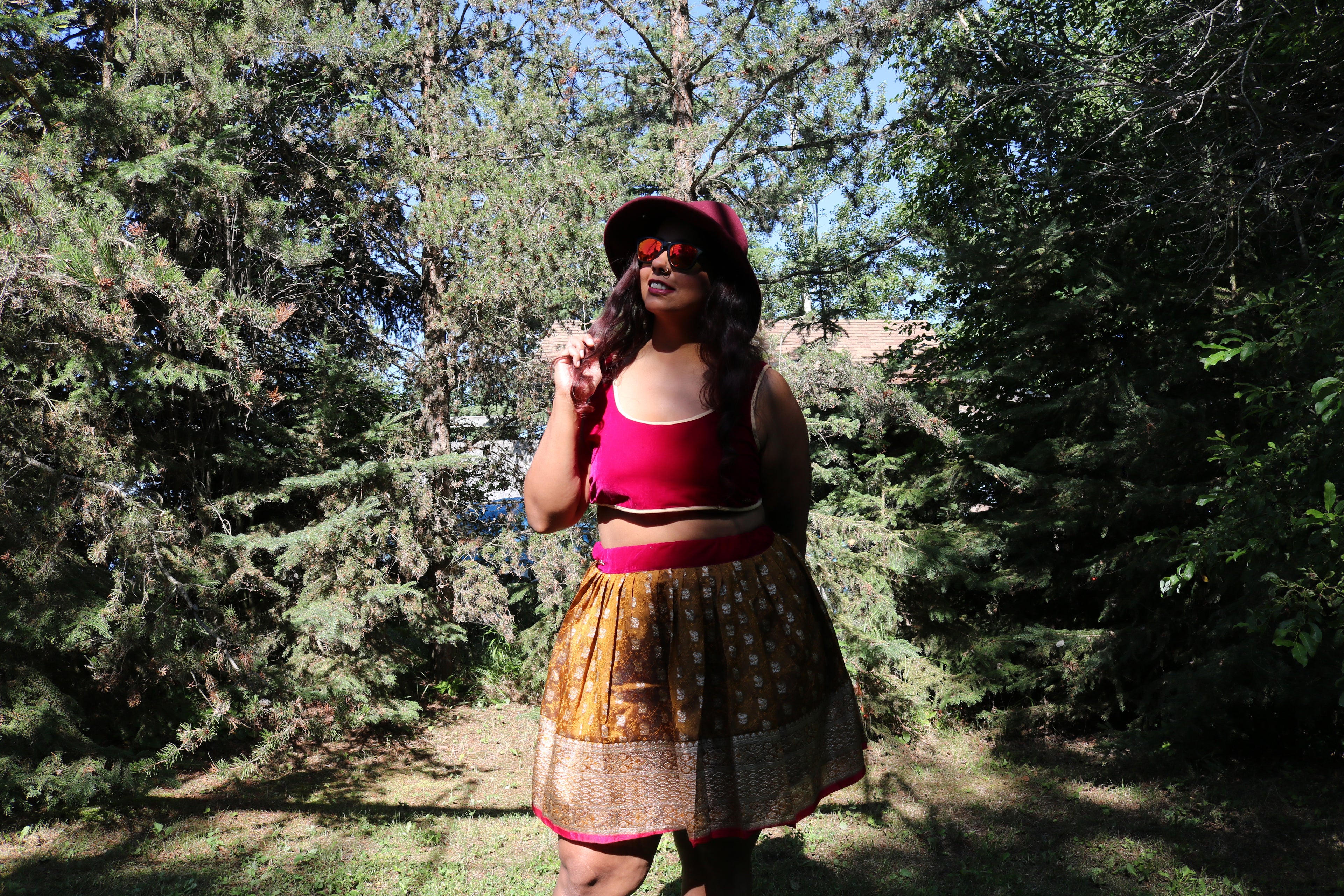 “Maharani’s Honey Glazed” Mini Co-ord Set