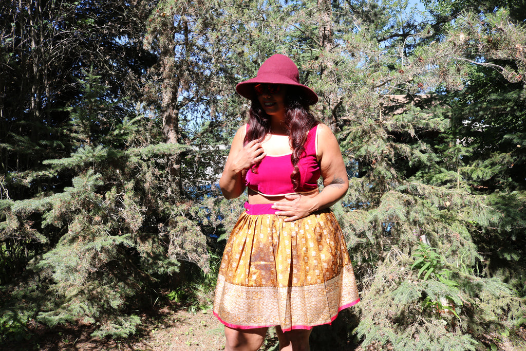 “Maharani’s Honey Glazed” Mini Co-ord Set